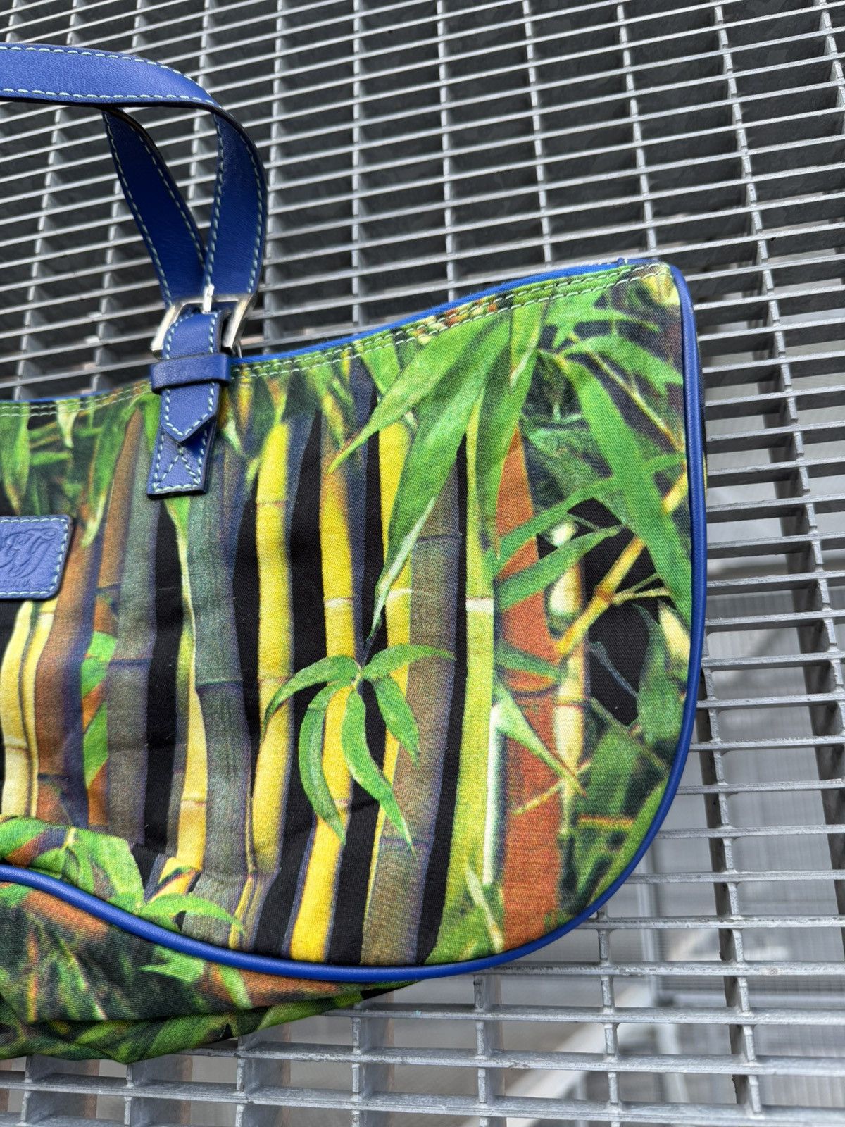 Dolce & Gabbana Archive Dolce & Gabbana Bamboo Print Baguette Handbag Size ONE SIZE - 3 Thumbnail