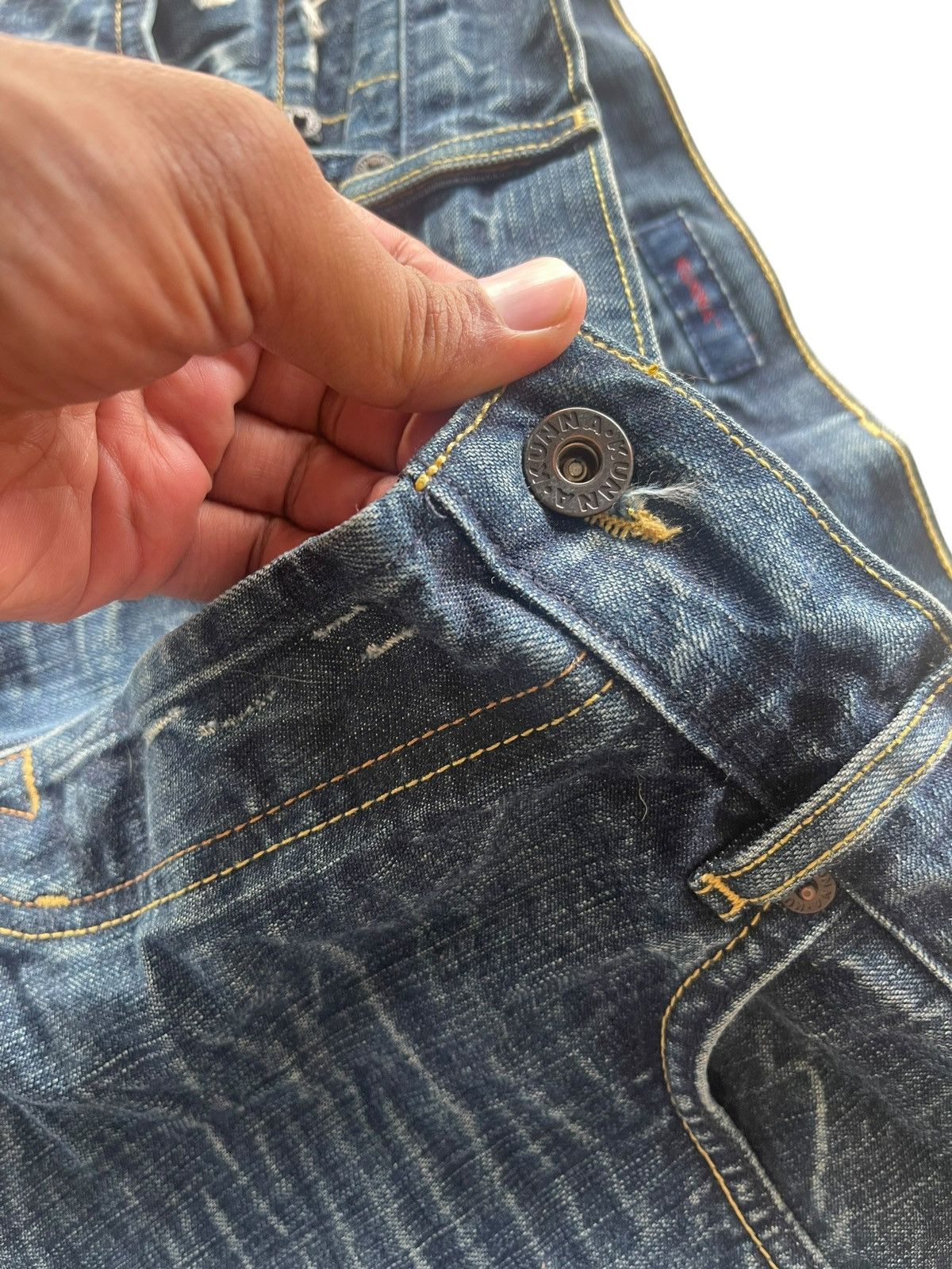 Designer KUNNA BAGGY JEANS Size US 32 / EU 48 - 9 Thumbnail