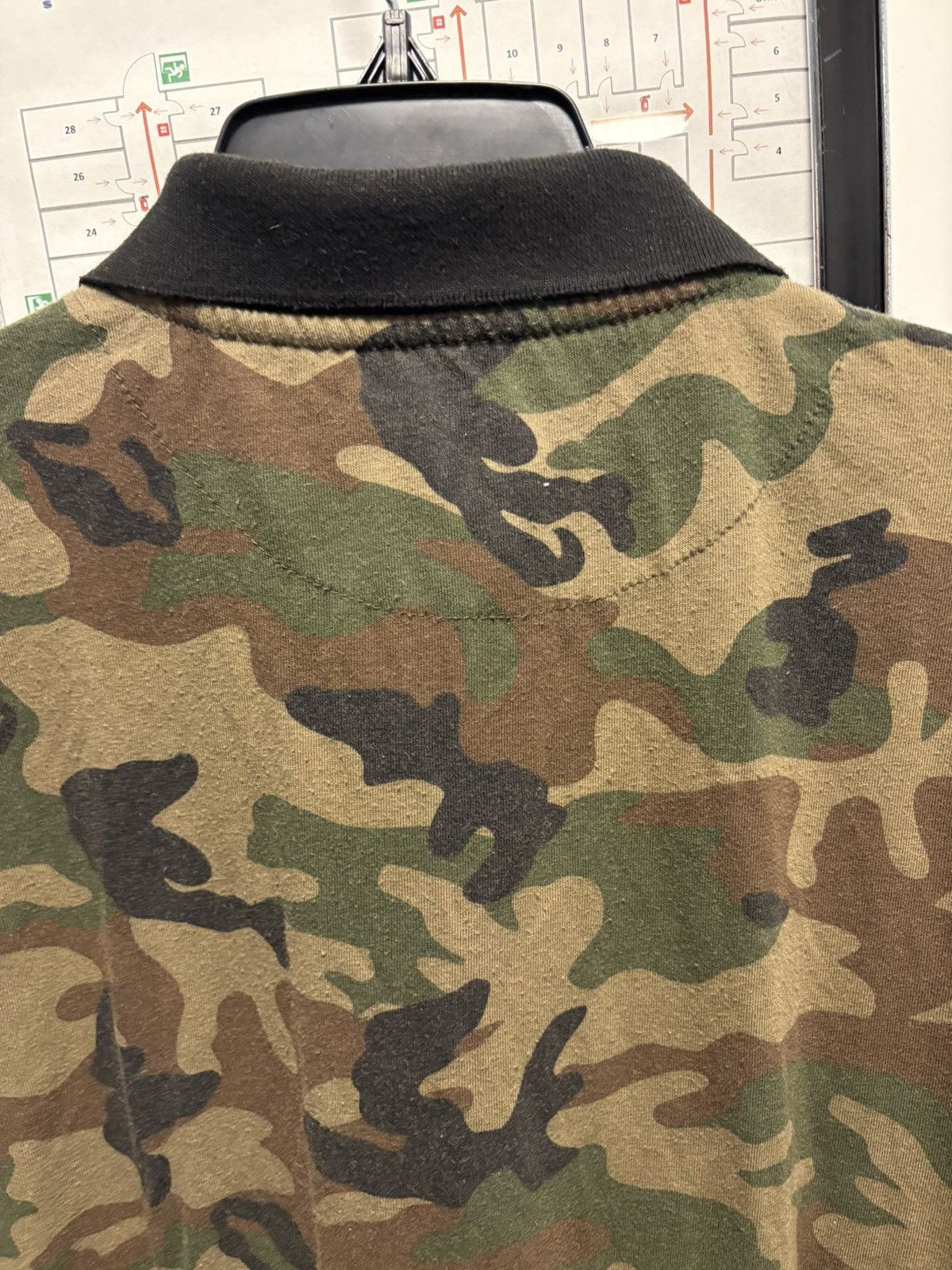 Other Galaxy by Harvic Green Brown Black Camouflage Polo Size M Size US M / EU 48-50 / 2 - 4 Thumbnail