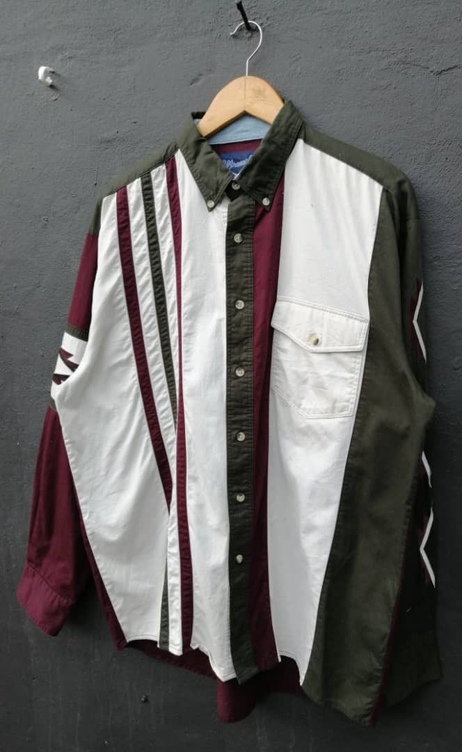 Wrangler Wrangler Navajo Button Downs Longsleeve Shirt Size US L / EU 52-54 / 3 - 4 Thumbnail