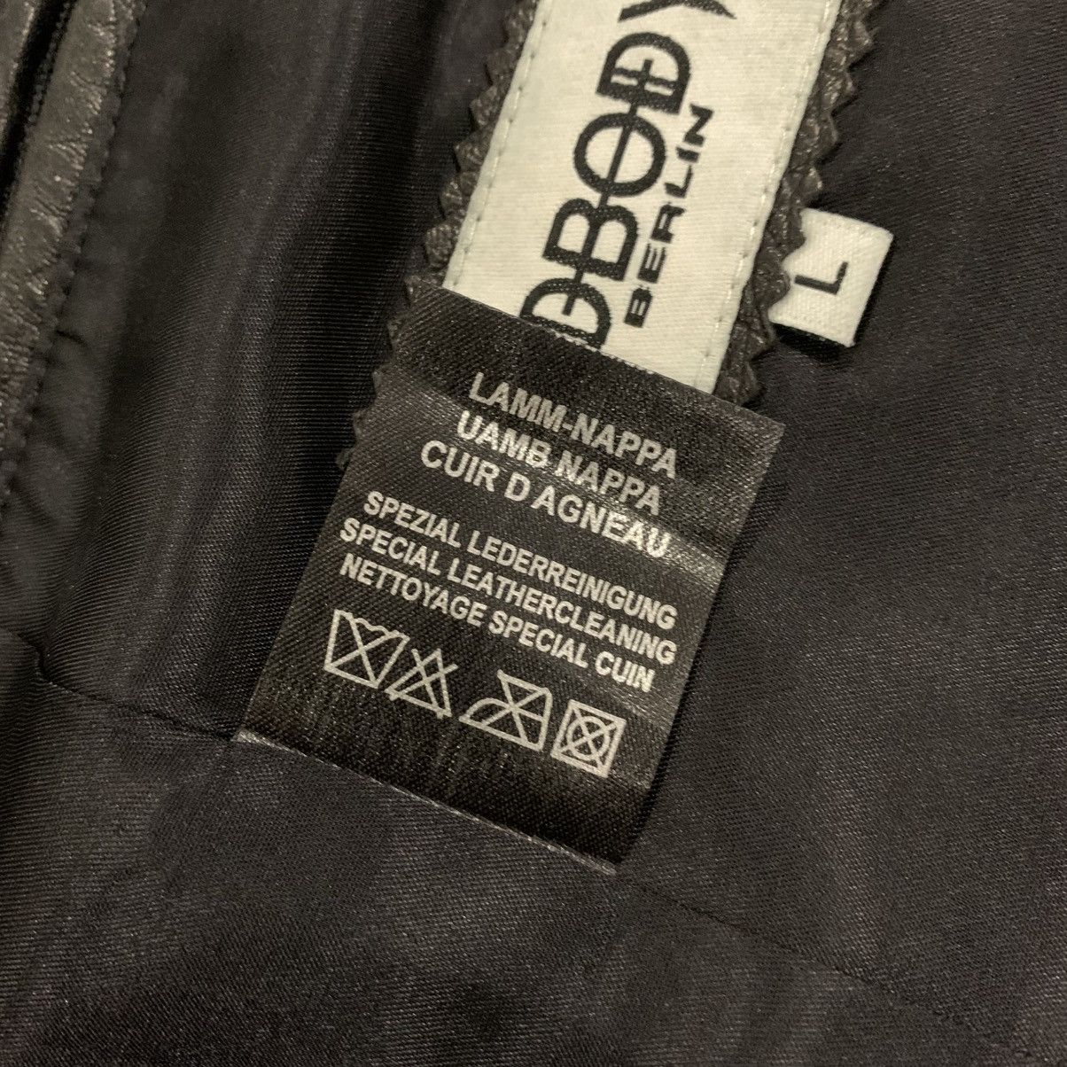 Vintage Nobody Berlin Women’s Leather Jacket Lamb-Nappa Size L Size L / US 10 / IT 46 - 14 Thumbnail