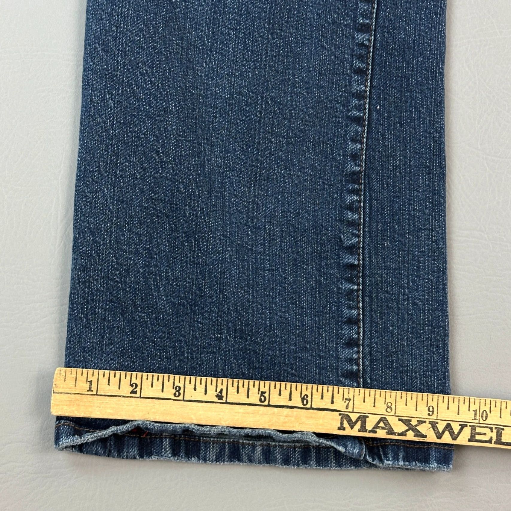 AG Jeans Jag Jeans Jeans Women's 10 30x32 Dark Wash Denim Bootcut Mid Rise Stretch Y2K Ladies Slim Fit Regular Waist Blue Jeans Women’s Size 32" / US 10 / IT 46 - 4 Thumbnail