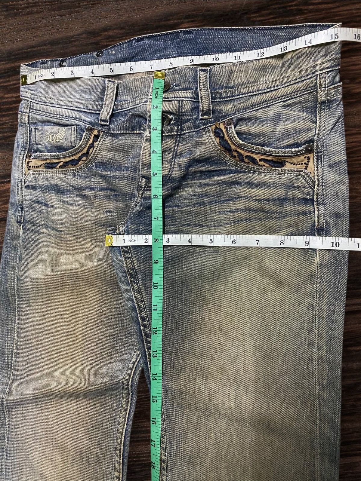 Vintage Vintage Japanese Brand Kaporal5 Nely Mud Wash Straight jeans Size 30" / US 8 / IT 44 - 15 Thumbnail