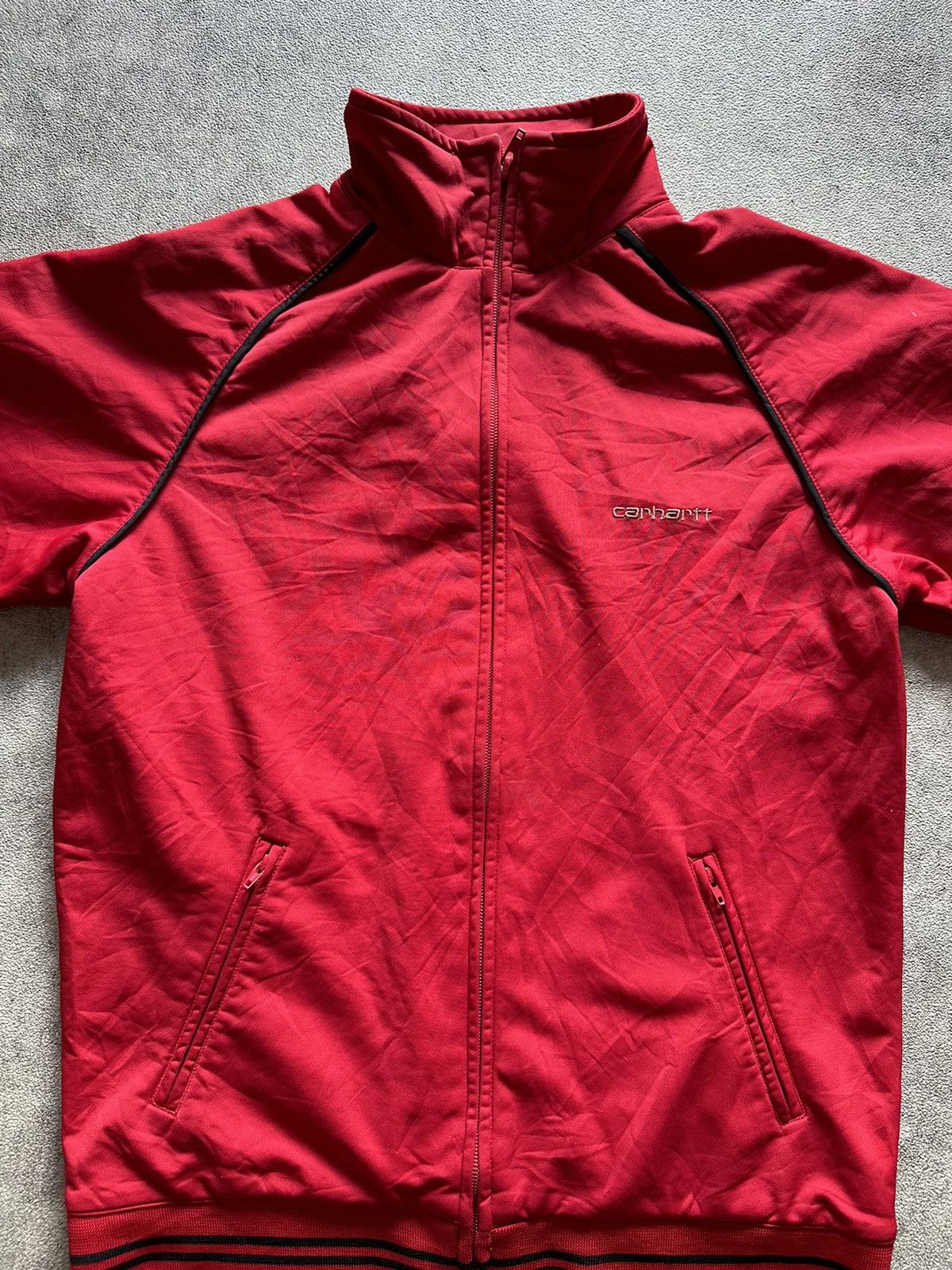 Carhartt 2000s Carhartt Rugged Wear Nylon Track Jacket Size US S / EU 44-46 / 1 - 5 Thumbnail