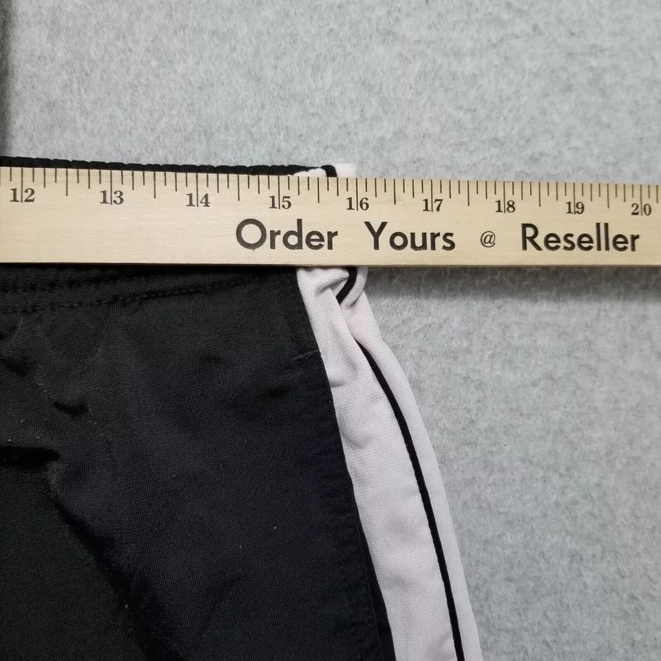 Puma Puma Track Pants Womens Small 32x31 Black Logo Stipes Jogger Size 32" / US 10 / IT 46 - 7 Thumbnail