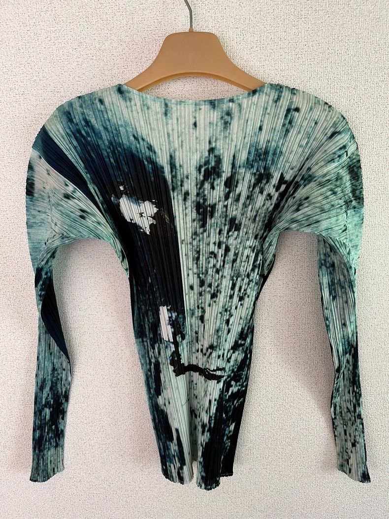 Pleats Please Issey Miyake Issey Miyake size:3 Blue Apollo moon landing print top Size M / US 6-8 / IT 42-44 - 2 Thumbnail