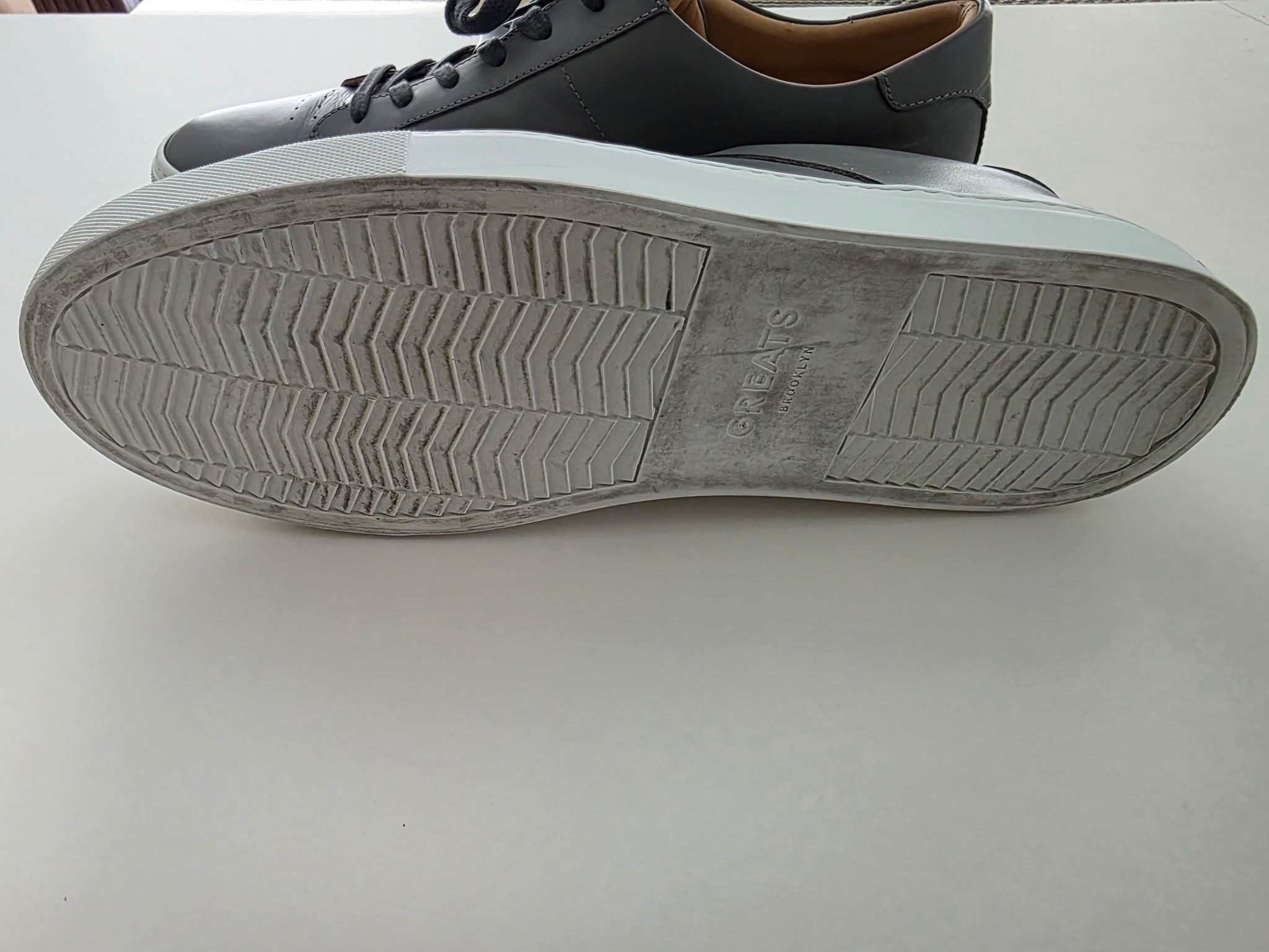 Greats Greats Royale - Ash Grey Leather - Size 14 Size US 14 / EU 47 - 6 Thumbnail