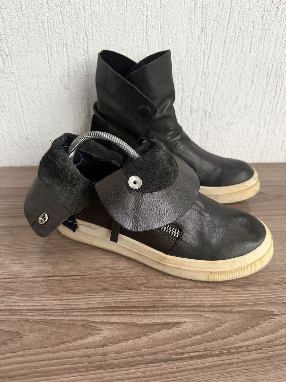 Cinzia Araia ☄️🔥double zip foldable like rick owens, kmrii, Size US 7 / EU 40 - 19 Thumbnail