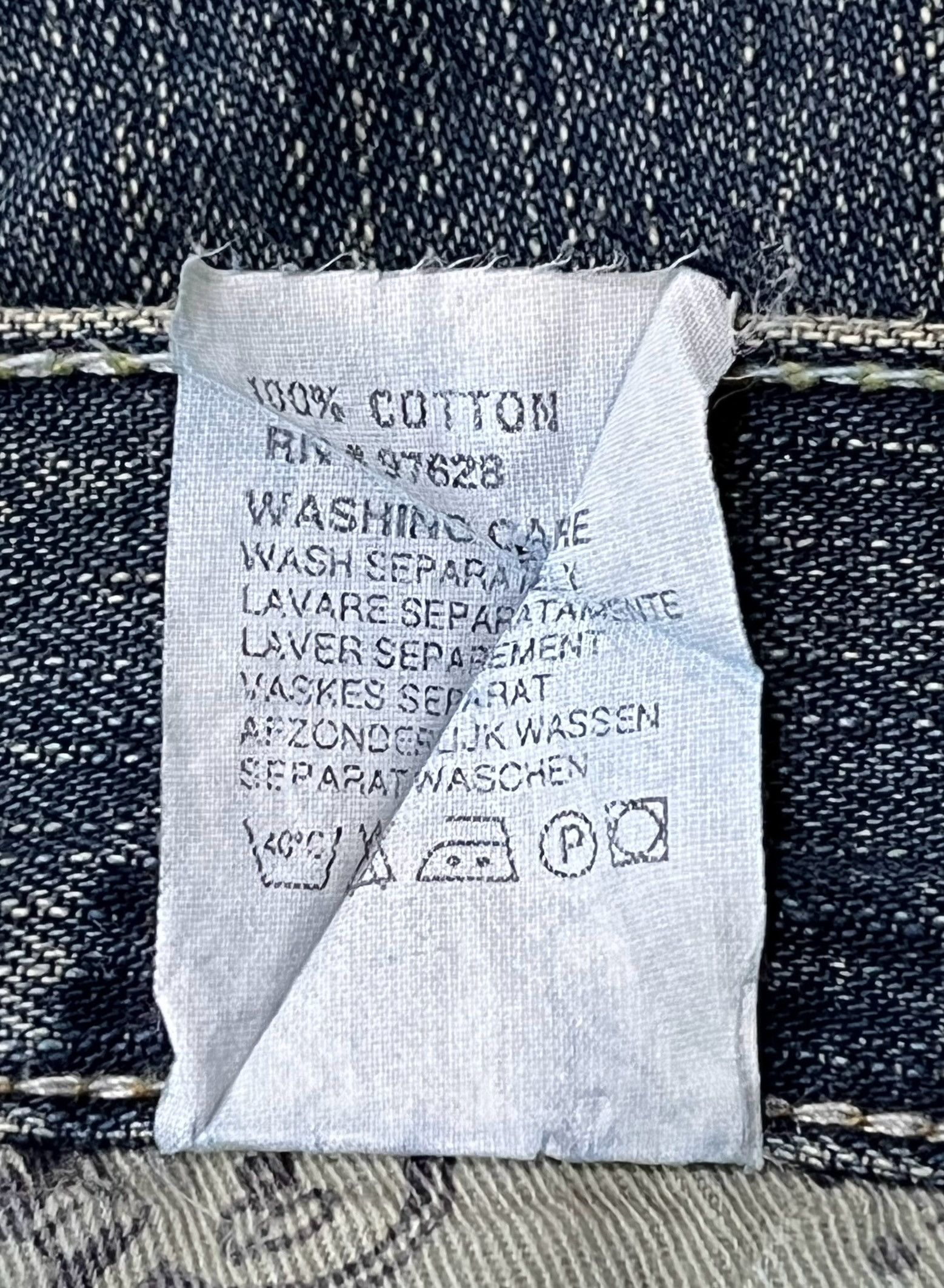 Pepe Jeans SIZE 48” BIG SIZE ULTRA RARE💥Vtg PEPE JEANS Patchwork Denim Size US 44 / EU 60 - 18 Thumbnail