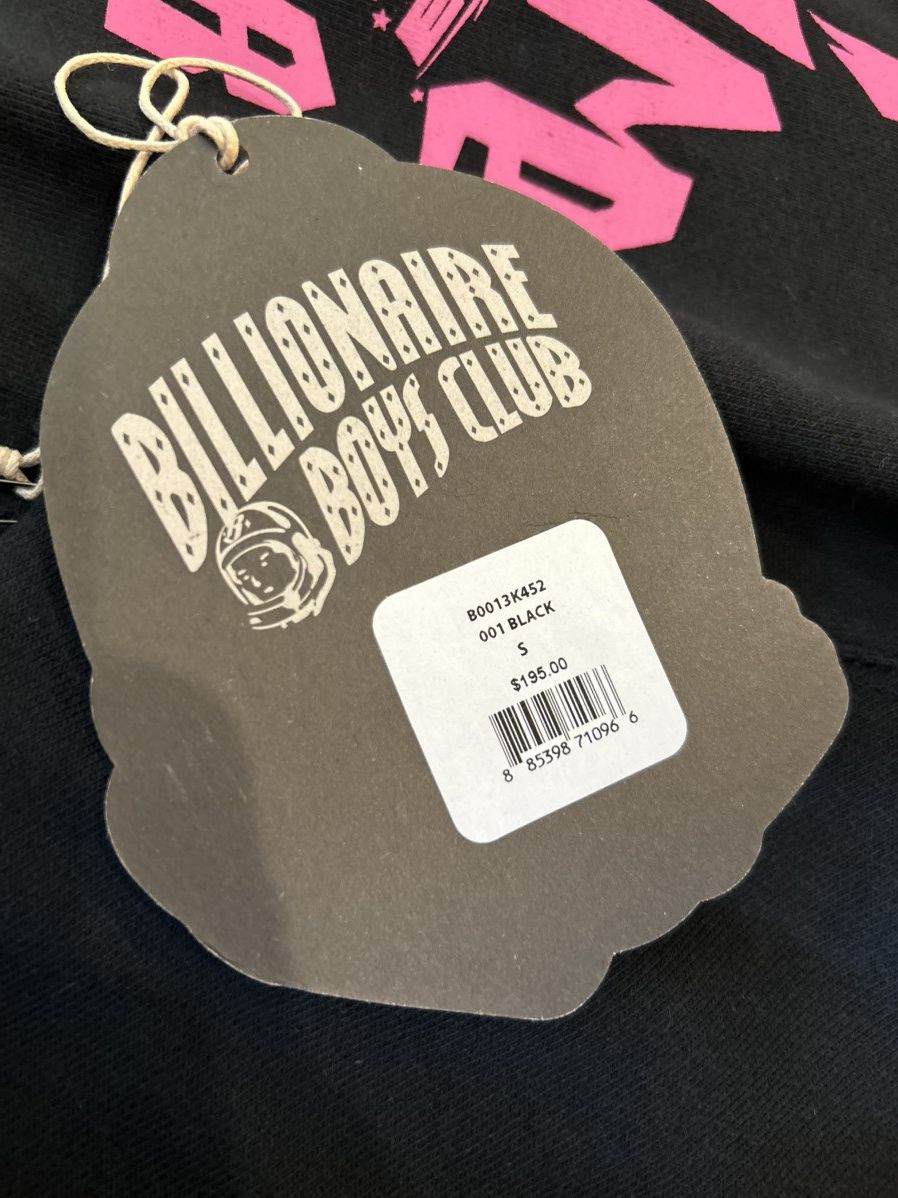 Billionaire Boys Club Pink Script- Black Billionaire Boys Club Crewneck Size US S / EU 44-46 / 1 - 6 Thumbnail