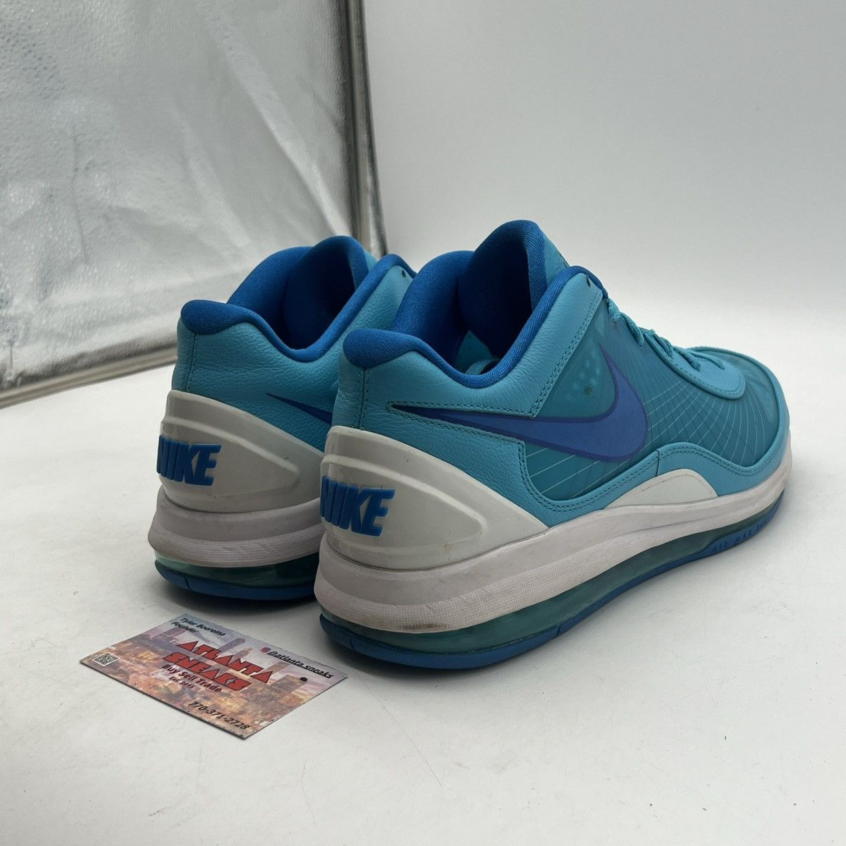 Nike Nike Air Max 360 BB Low Focus Pack - Chlorine Blue Size US 12 / EU 45 - 5 Thumbnail