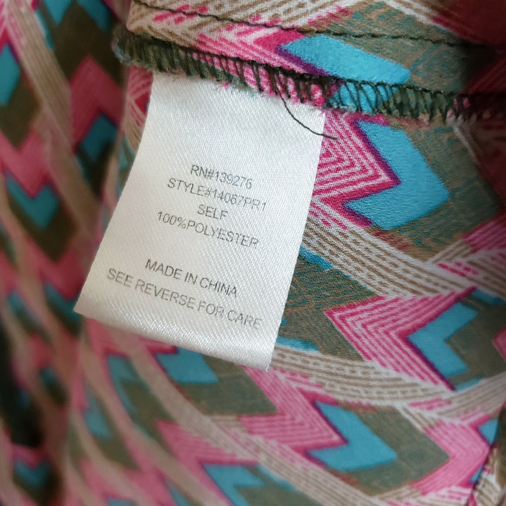Pinko Daniel Rainn Womens Tank Top Pink Geometric Scoop Neck Size S Size S / US 4 / IT 40 - 6 Thumbnail