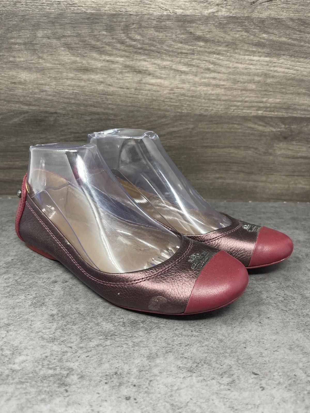 Coach Coach Chelsea Flats Womens Size 6.5 Metallic Leather Size US 6.5 / IT 36.5 - 4 Thumbnail