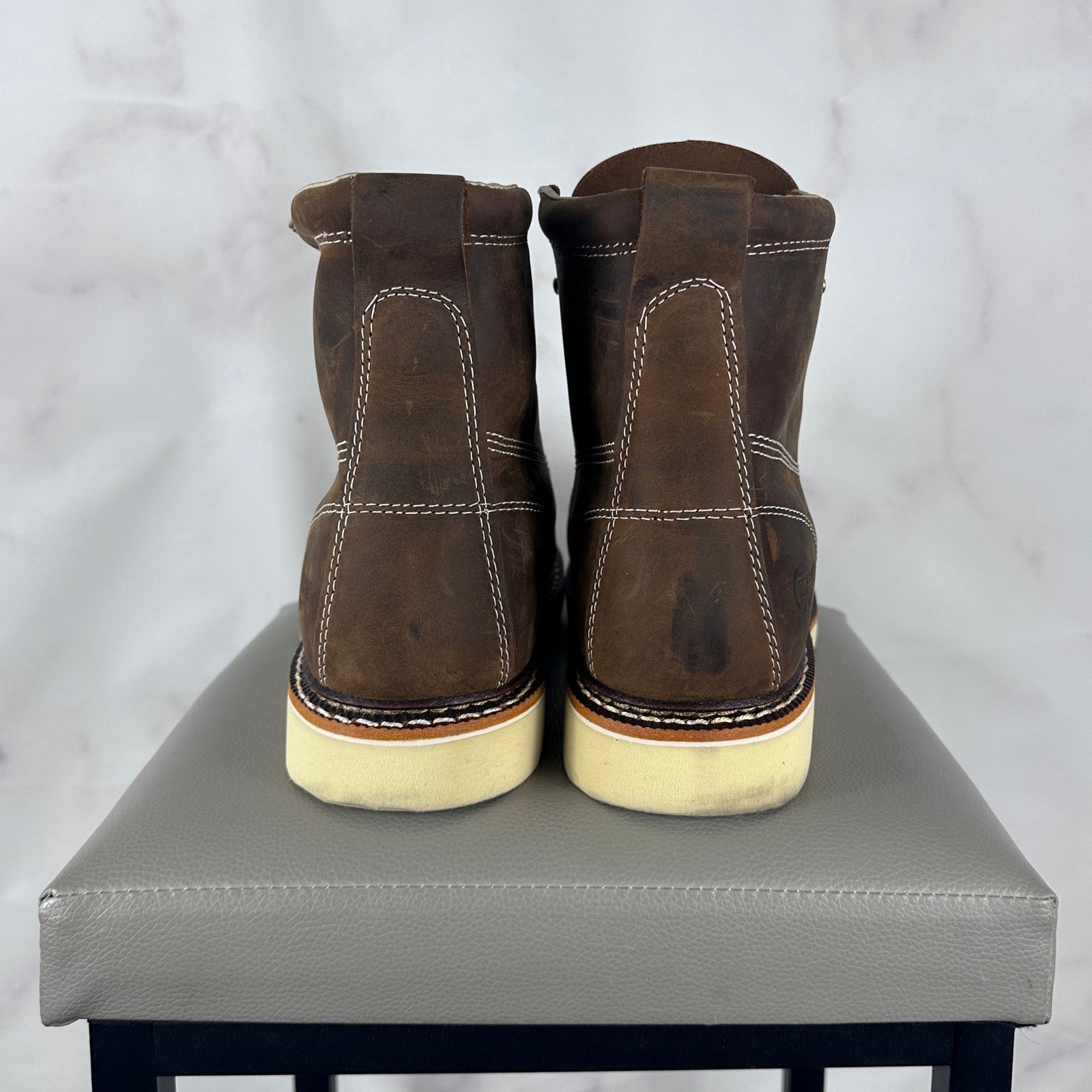 Chippewa Edge Walker 6" Lace-Up Brown Boot Size US 11.5 / EU 44-45 - 5 Thumbnail