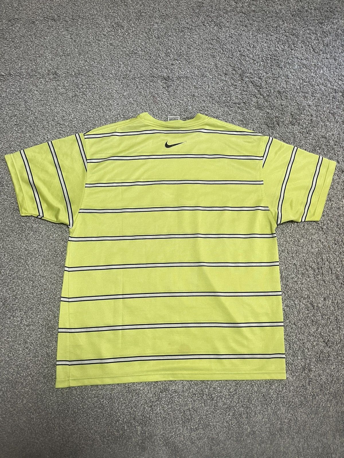 Nike × Vintage 90s NIKE VINTAGE NEON Y2K OVERSIZED DRILL BIG CENTER SWOOSH Size US L / EU 52-54 / 3 - 2 Thumbnail