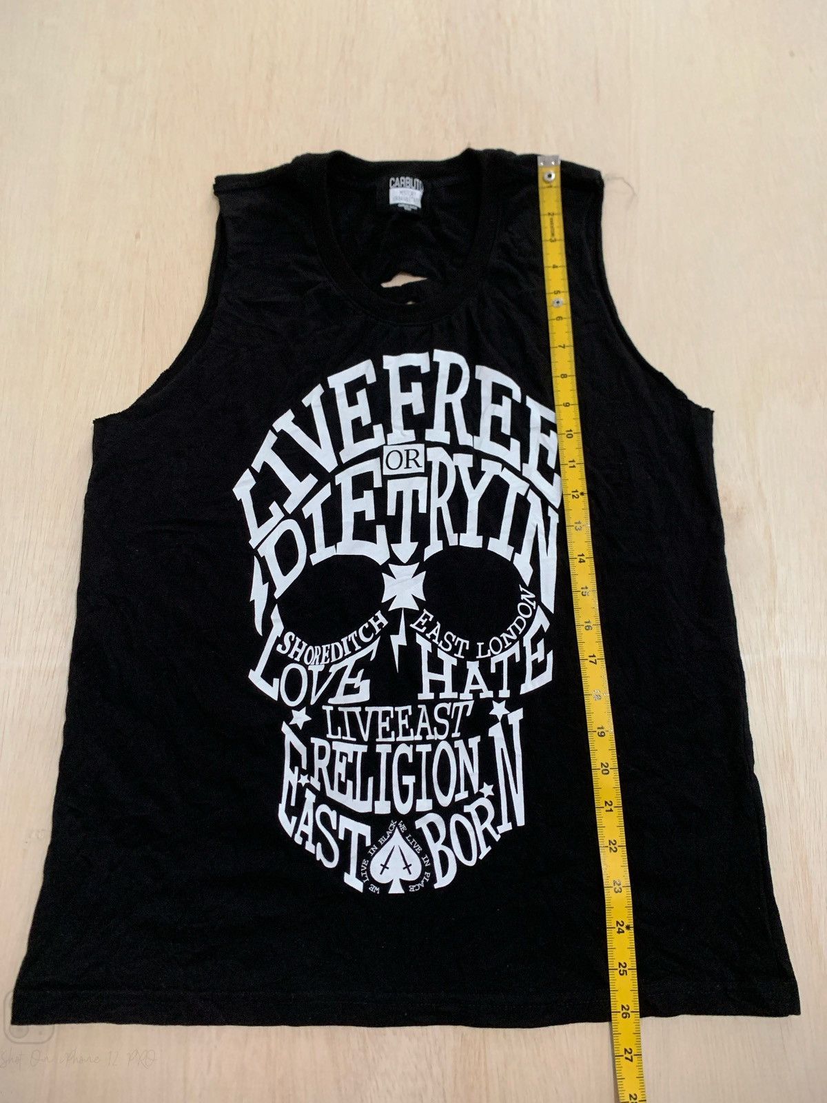Hysteric Glamour × If Six Was Nine × Japanese Brand Y2k Carbuto History Urban&Street Distressed Tank top Size US M / EU 48-50 / 2 - 10 Thumbnail