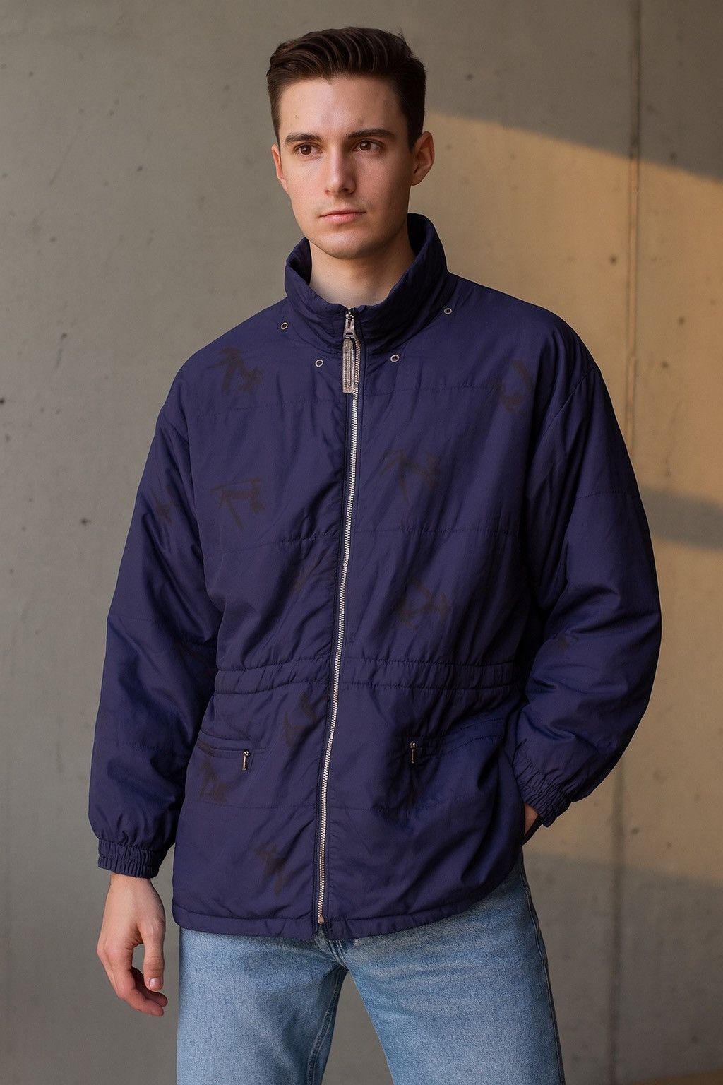 Issey Miyake Issey Miyake X Hai Sporting Gear Monogram Print Puffer Size US M / EU 48-50 / 2 - 2 Thumbnail