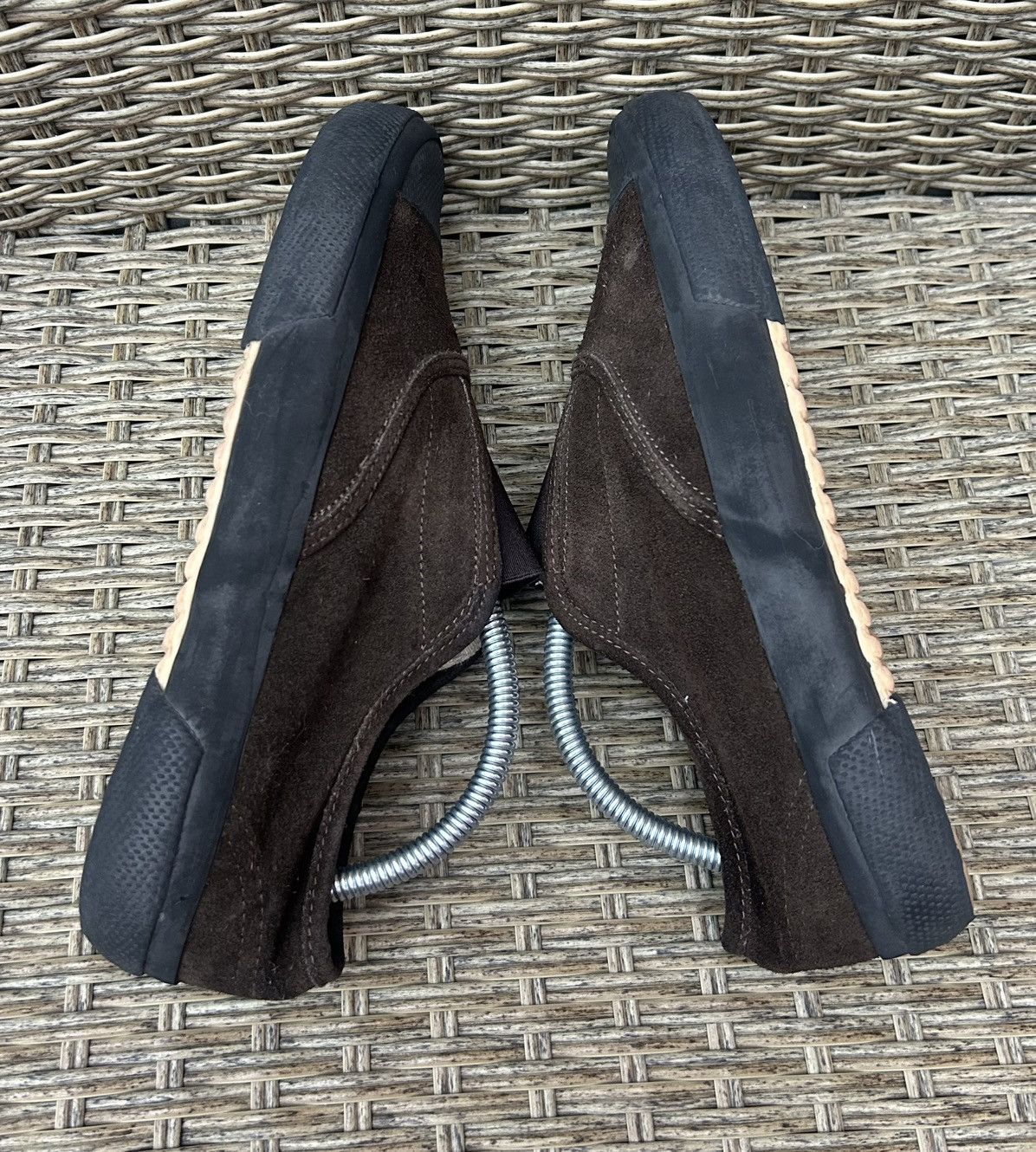 Reproduction of Found Reproduction Of Found Brown Suede Italian Military Trainer Size US 6.5 / EU 39-40 - 5 Thumbnail