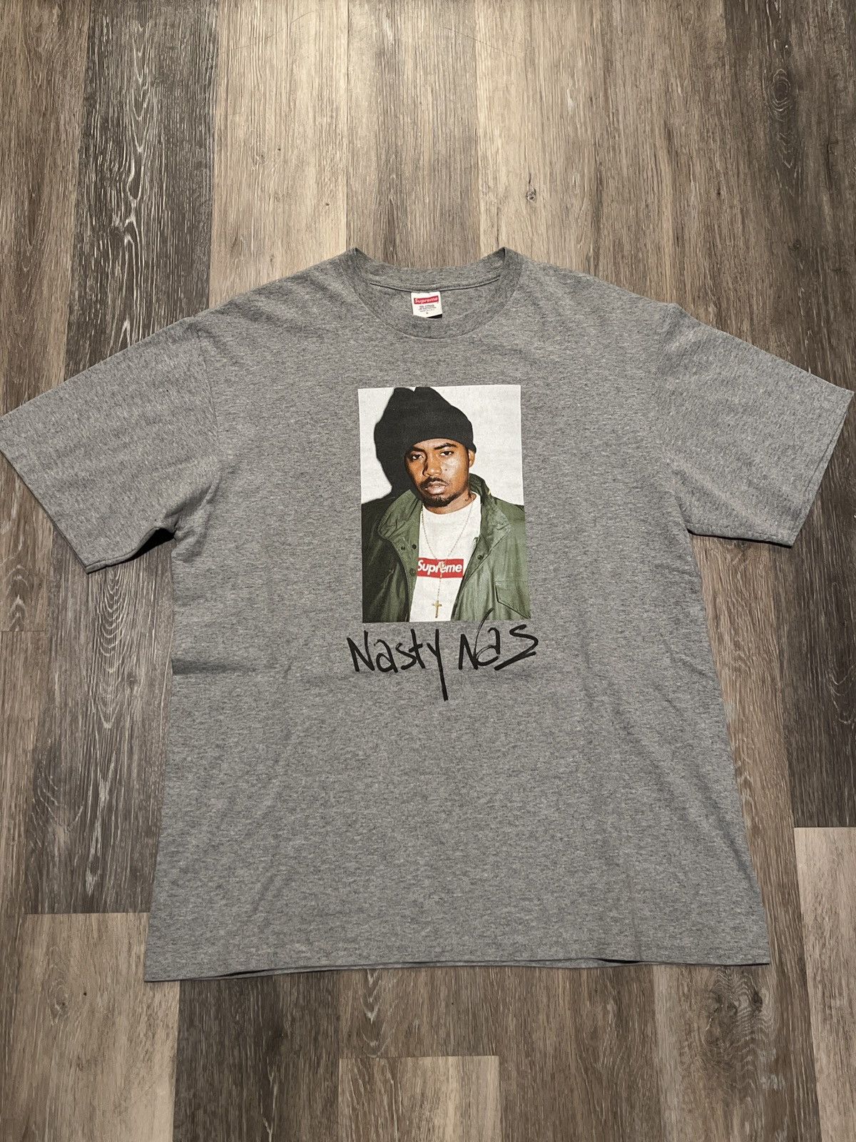 Supreme Supreme Nasty Nas Photo Tee Nas T shirt Size US L / EU 52-54 / 3 - 22 Thumbnail
