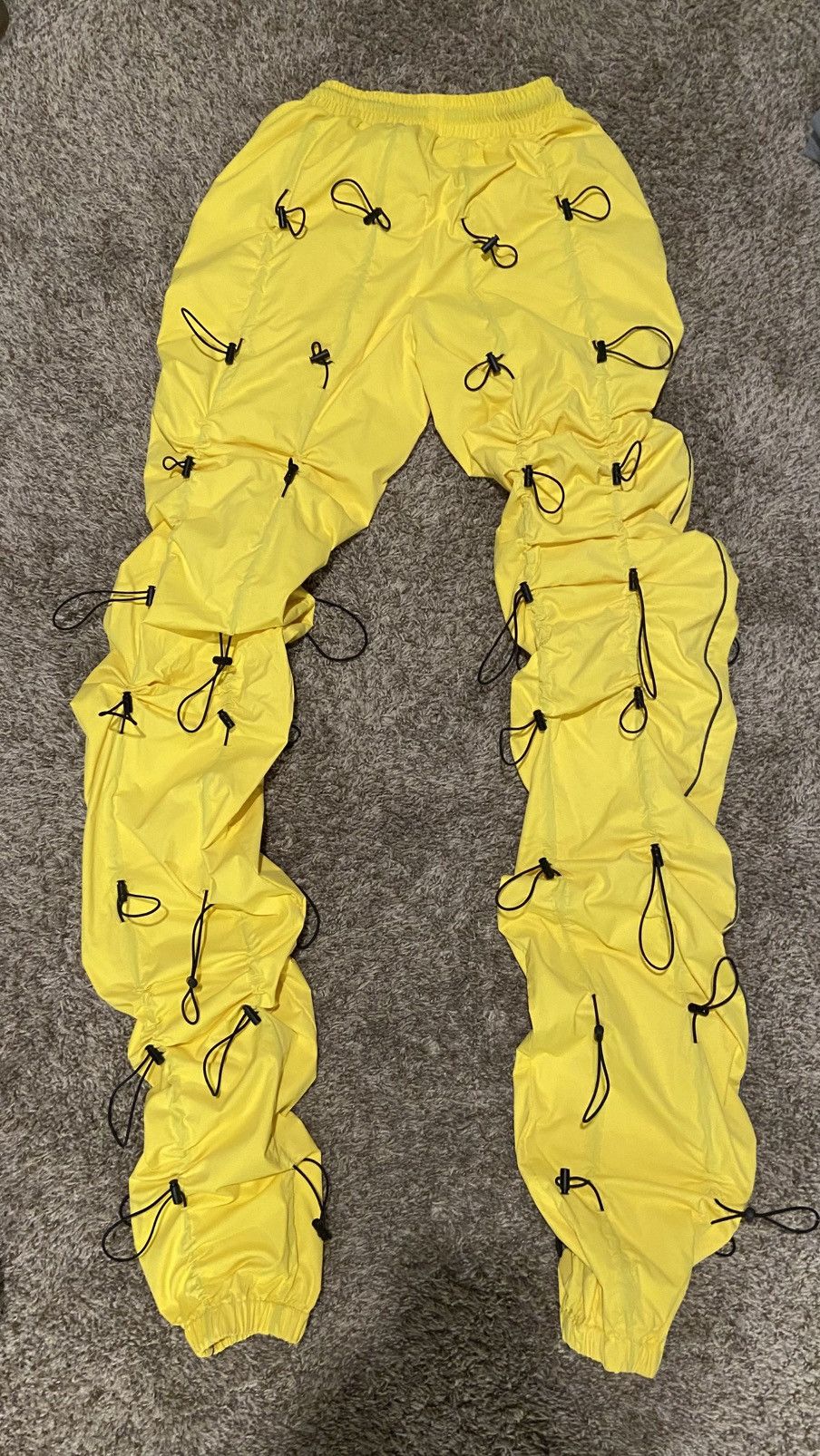 99%IS- 99%IS Yellow Gobchang Pants Size US 31 - 3 Thumbnail