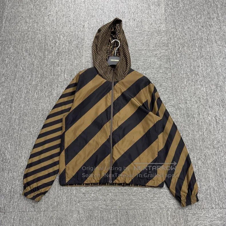 Fendi Fendi Double F full print reversible windbreaker Size US S / EU 44-46 / 1 - 6 Thumbnail