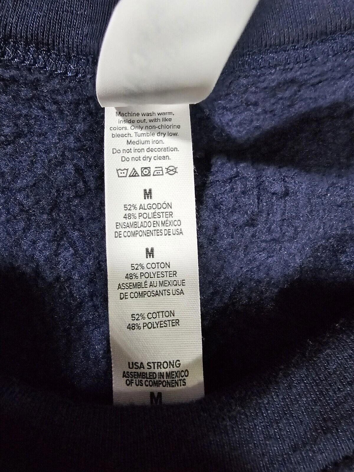 Designer bella+canvas drink beer slow milwaukee wi M sweater Blue Size US M / EU 48-50 / 2 - 5 Thumbnail