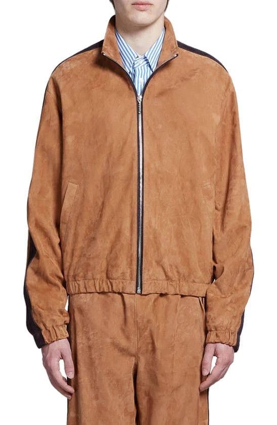 Marni o1srvl11e0724 Bomber Jacket in Brown Size US S / EU 44-46 / 1 - 1 Thumbnail