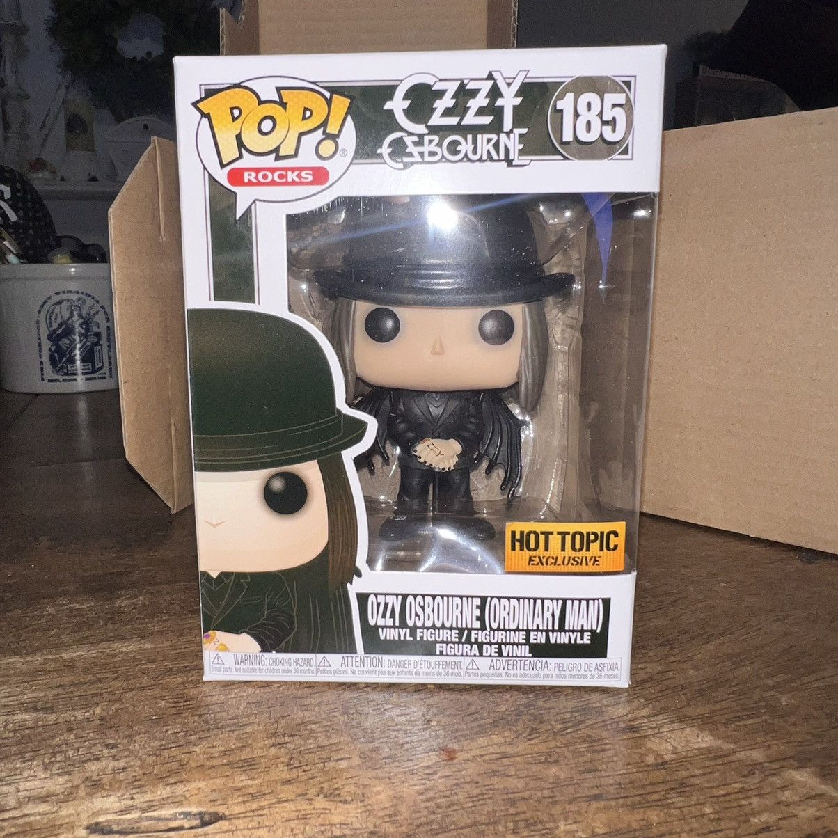 Hot Topic NEW Funko Pop Rocks Ozzy Osbourne Ordinary Man #185 Size ONE SIZE - 8 Thumbnail