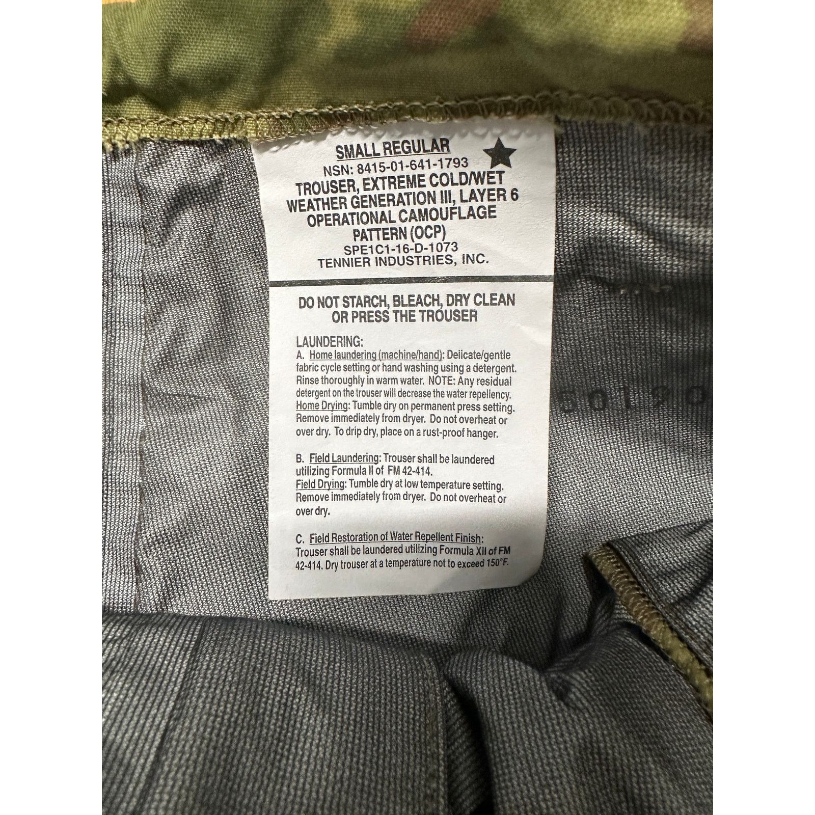 Other NWT* Military OCP Extreme Cold Weather Generation lll Pants Size US 30 / EU 46 - 4 Thumbnail