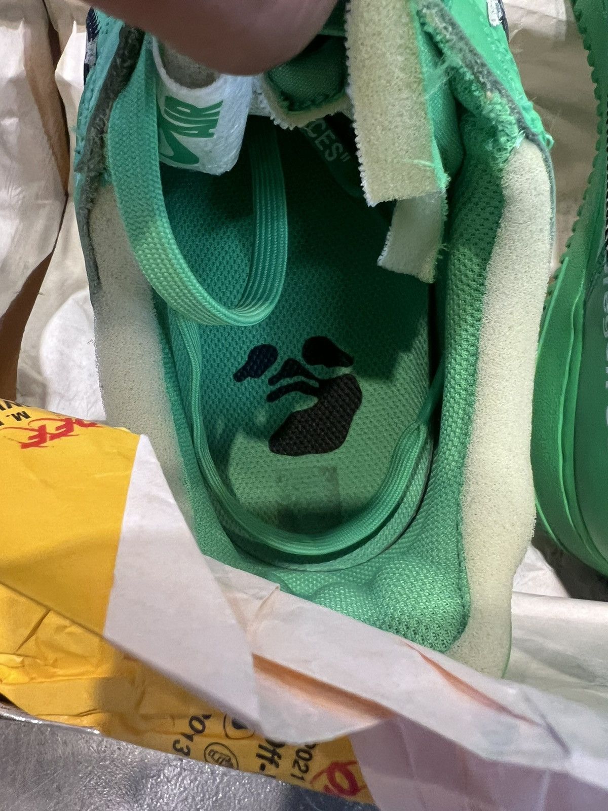 Nike × Off-White Nike x Off-White Air Force 1 Low Brooklyn Size US 11 / EU 44 - 4 Thumbnail