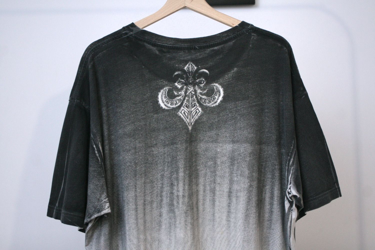 Affliction × Vintage Vintage Affliction Skull Cross Print Tee T Shirt Size US XXL / EU 58 / 5 - 4 Thumbnail