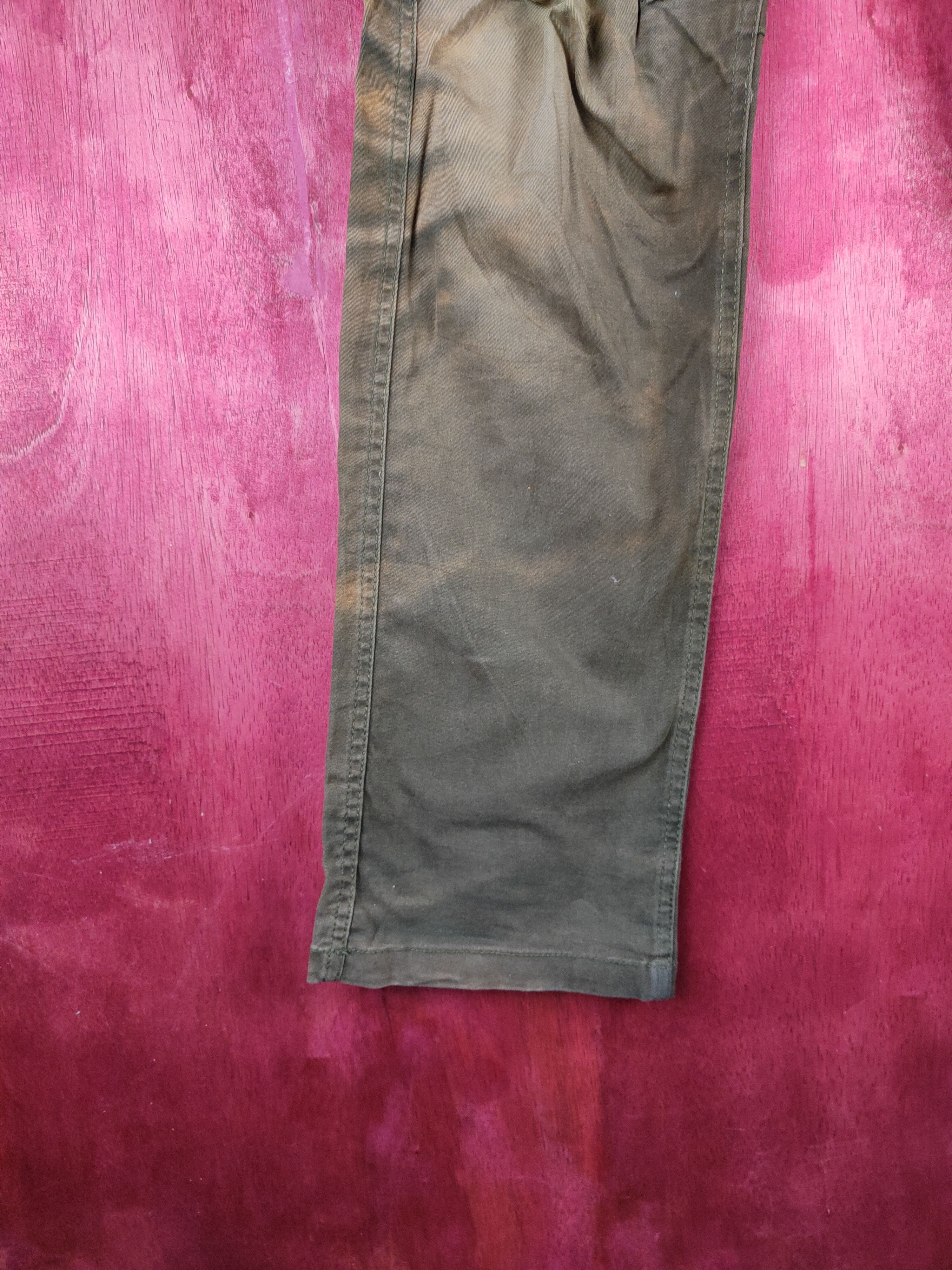 Japanese Brand DL Geride Faded Multipocket Tactical Cargo Pants #S2225 Size US 30 / EU 46 - 4 Thumbnail
