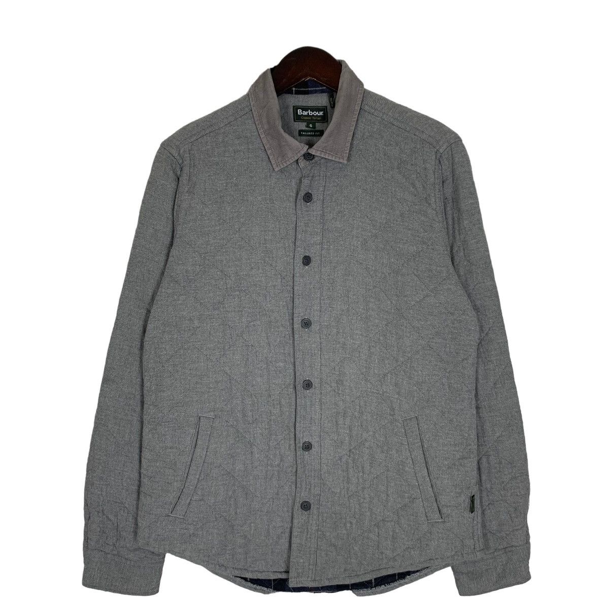 Luxury Brand Vintage Barbour Classic Tartan Light Jacket