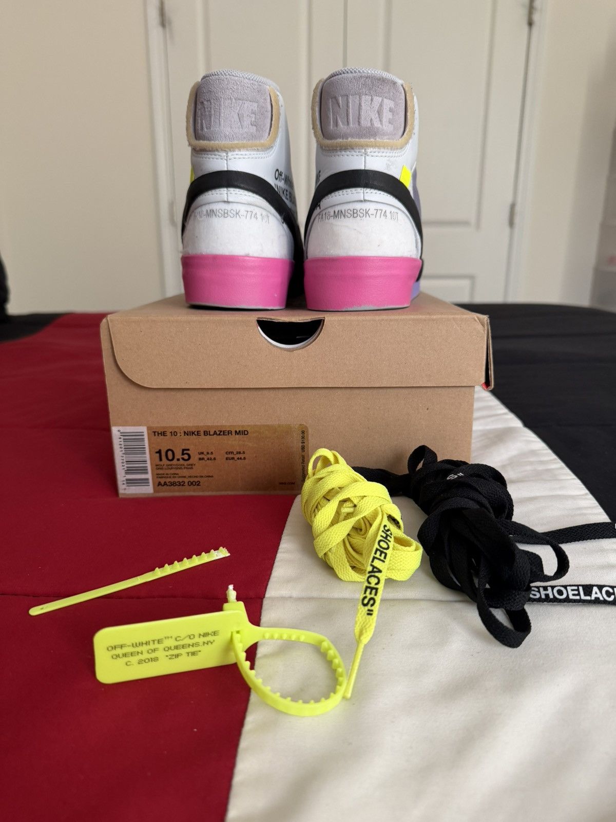 Nike × Off-White Nike Off White Blazer Mid Serena Williams Size US 10.5 / EU 43-44 - 4 Thumbnail