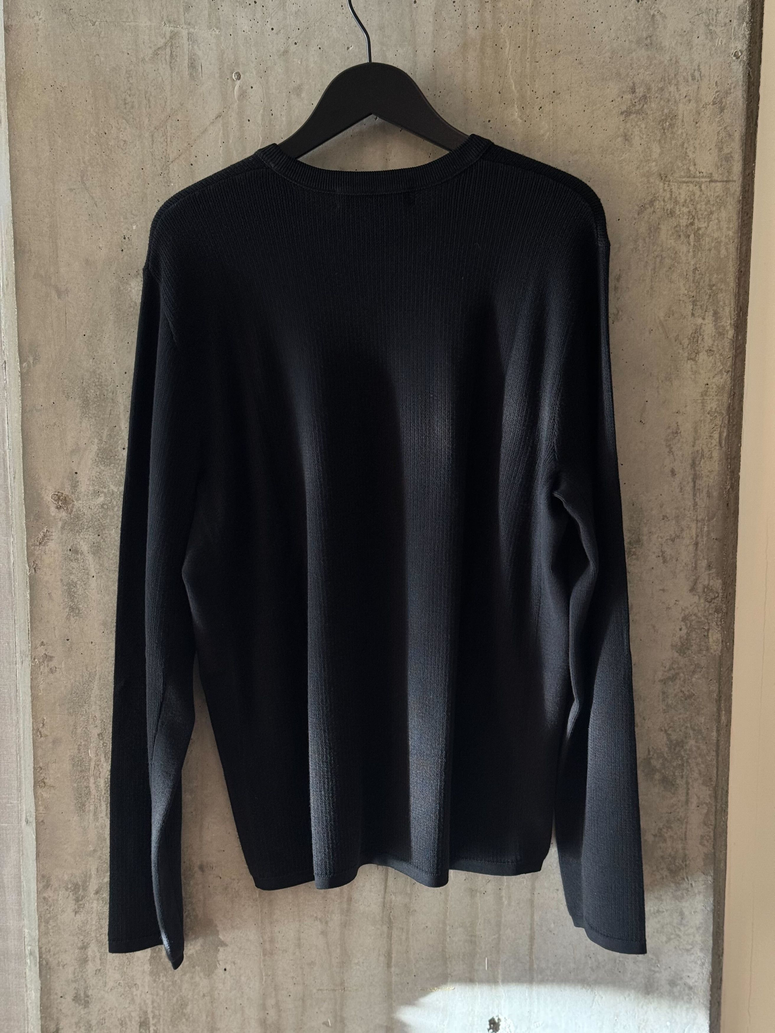 Rag & Bone (New) Black Harvey Crew Sweater Size US L / EU 52-54 / 3 - 6 Thumbnail