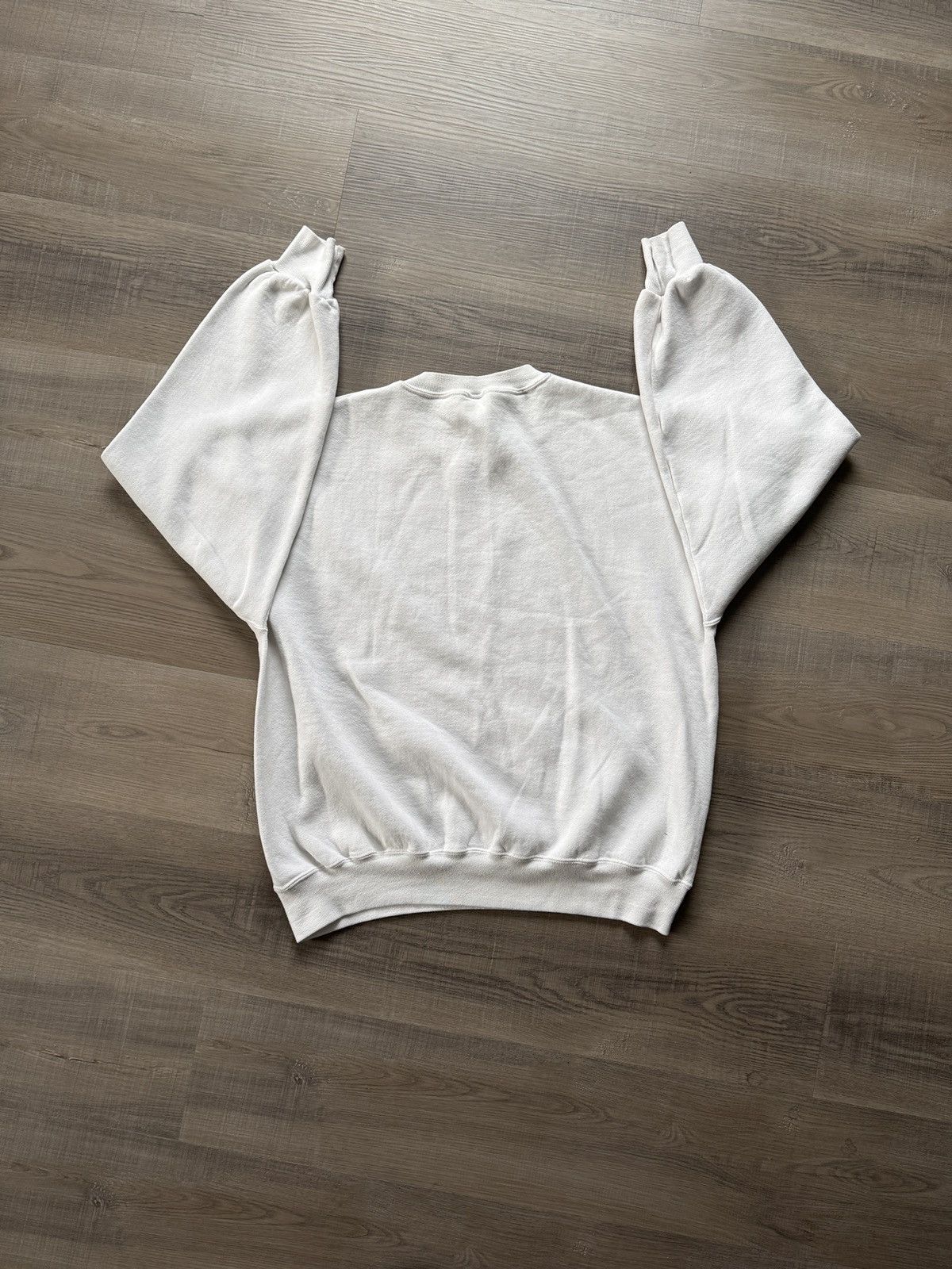 Russell Athletic Vintage 90s Russel Athletic White Crewneck Size US L / EU 52-54 / 3 - 2 Thumbnail