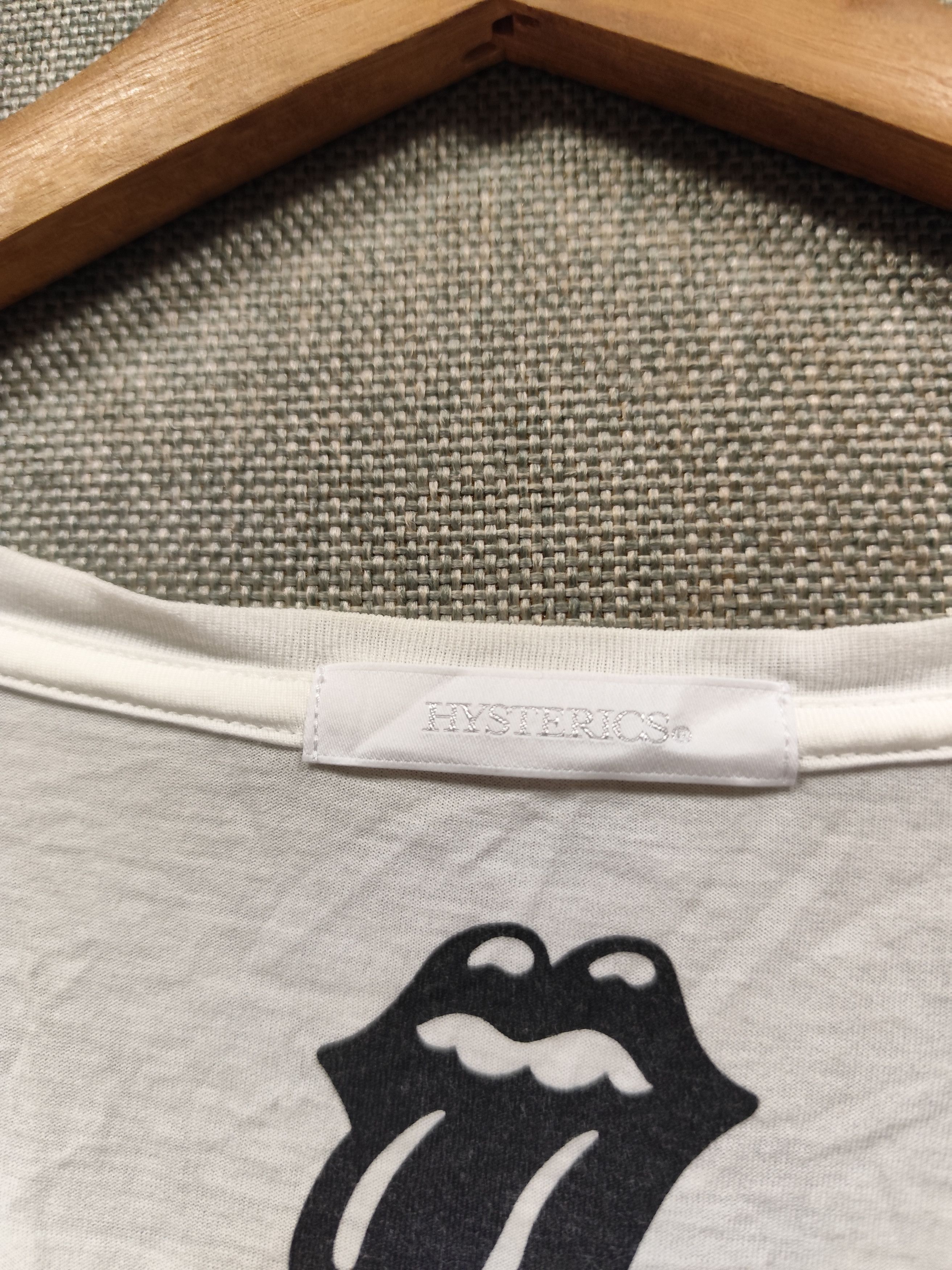 Band Tees × Hysteric Glamour × The Rolling Stones Hysteric Glamour x The Rolling Stones Tee Size S / US 4 / IT 40 - 6 Thumbnail