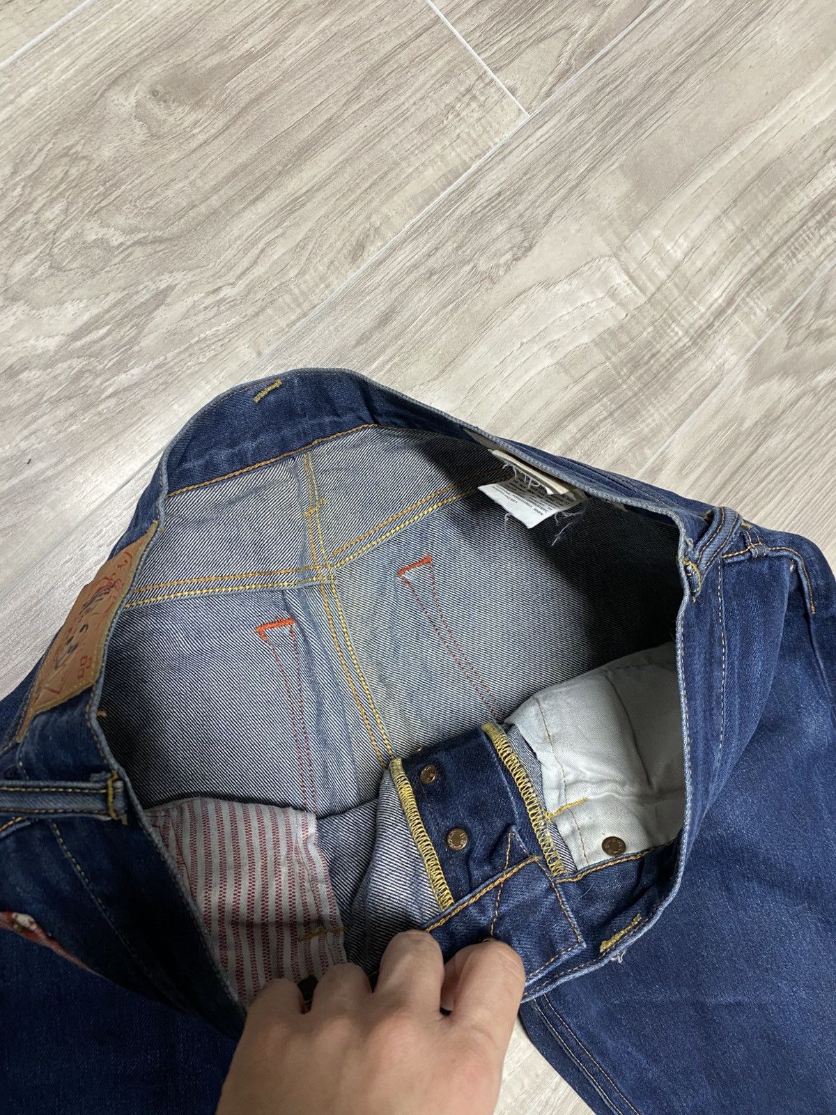 Evisu Vintage Evisu Japanese Denim Y2K Men’s Jeans Size 35 Size US 35 - 5 Thumbnail