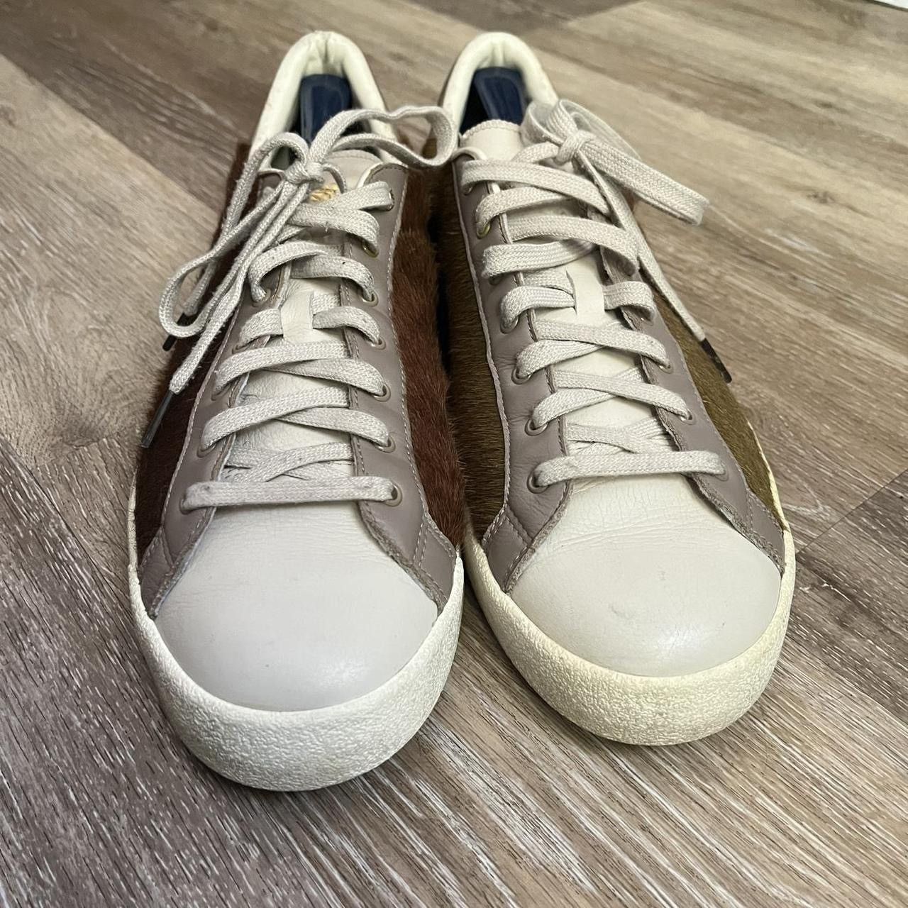 Adidas × CLOT RARE rod laver clot adidas pony hair trainers chin Size US 12 / EU 45 - 4 Thumbnail