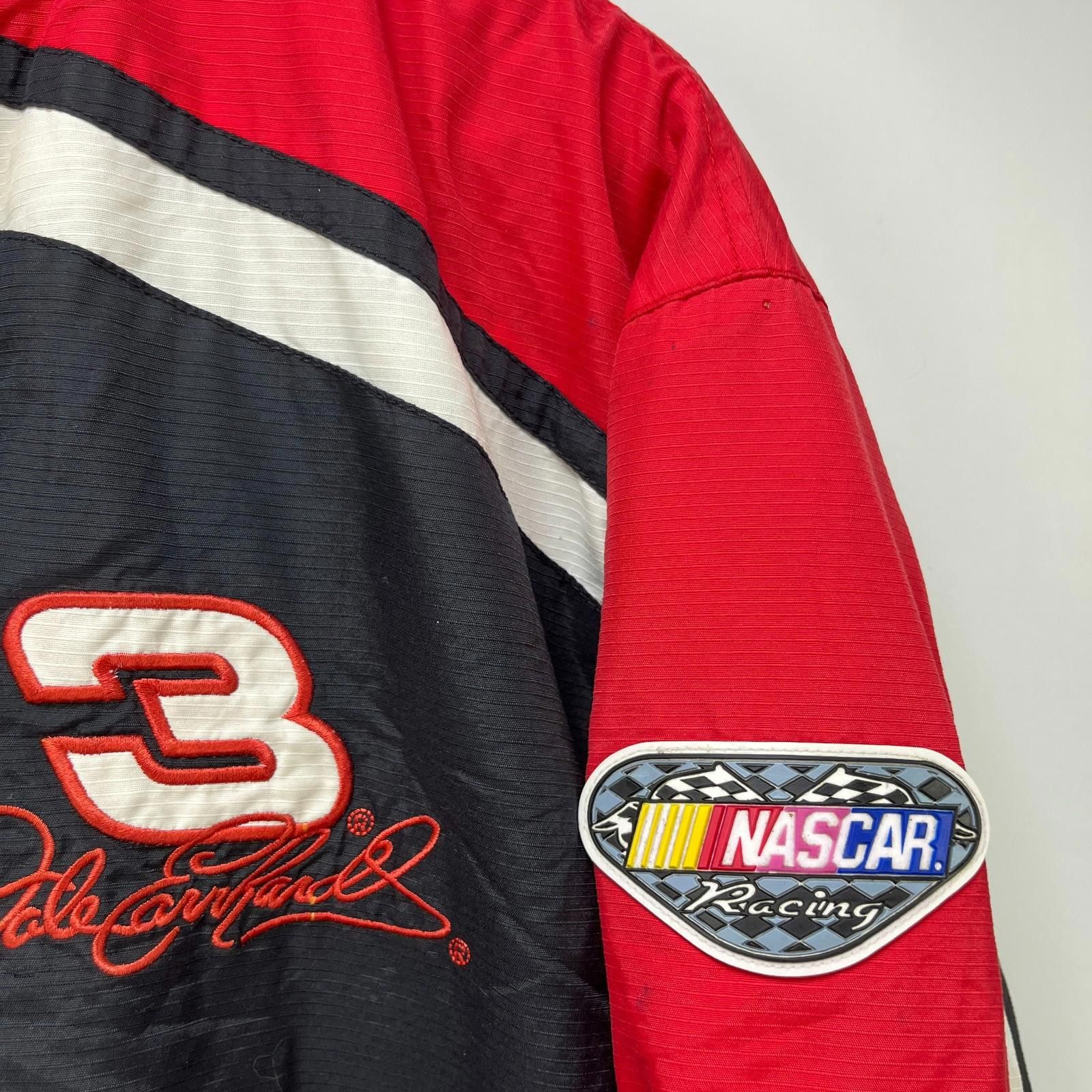 Chanel Vintage 90s NASCAR Dale Earnhardt Black Racing Jacket Large Size ONE SIZE - 10 Thumbnail