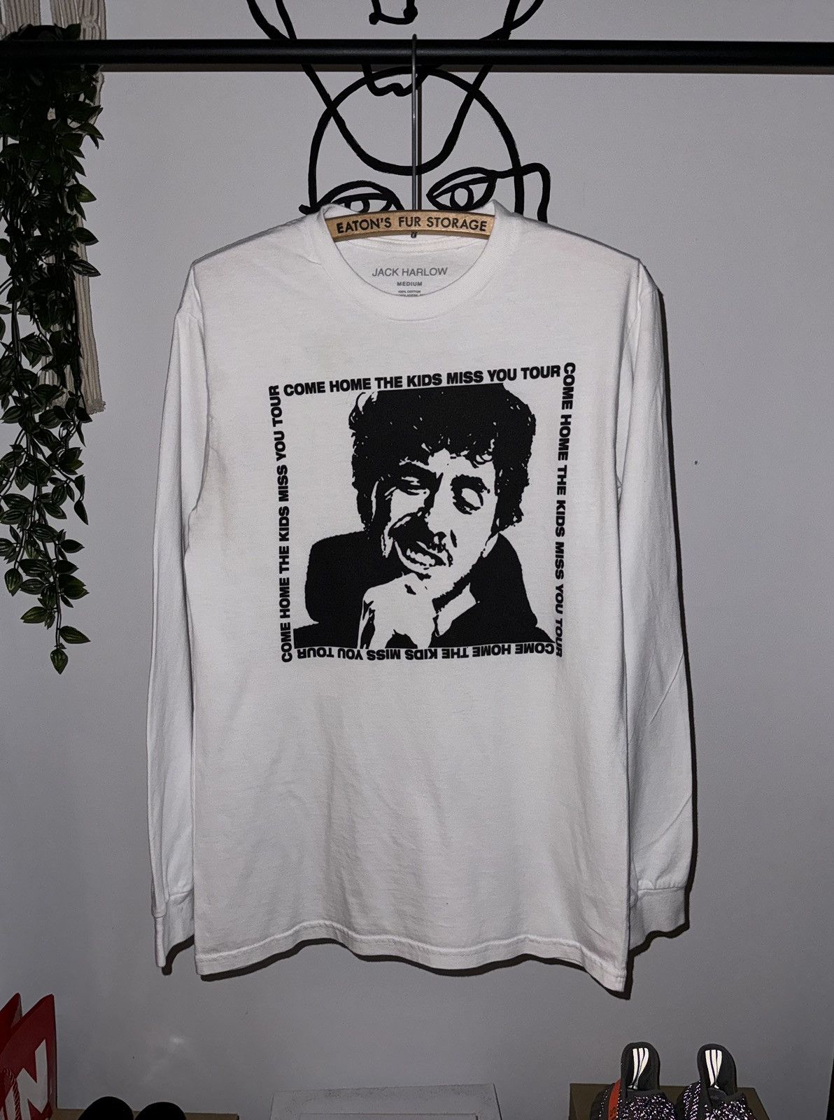 Band Tees × Rap Tees 2022 Jack Harlow COME HOME THE KIDS MISS YOU TOUR Shirt Rap Size US M / EU 48-50 / 2 - 1 Thumbnail