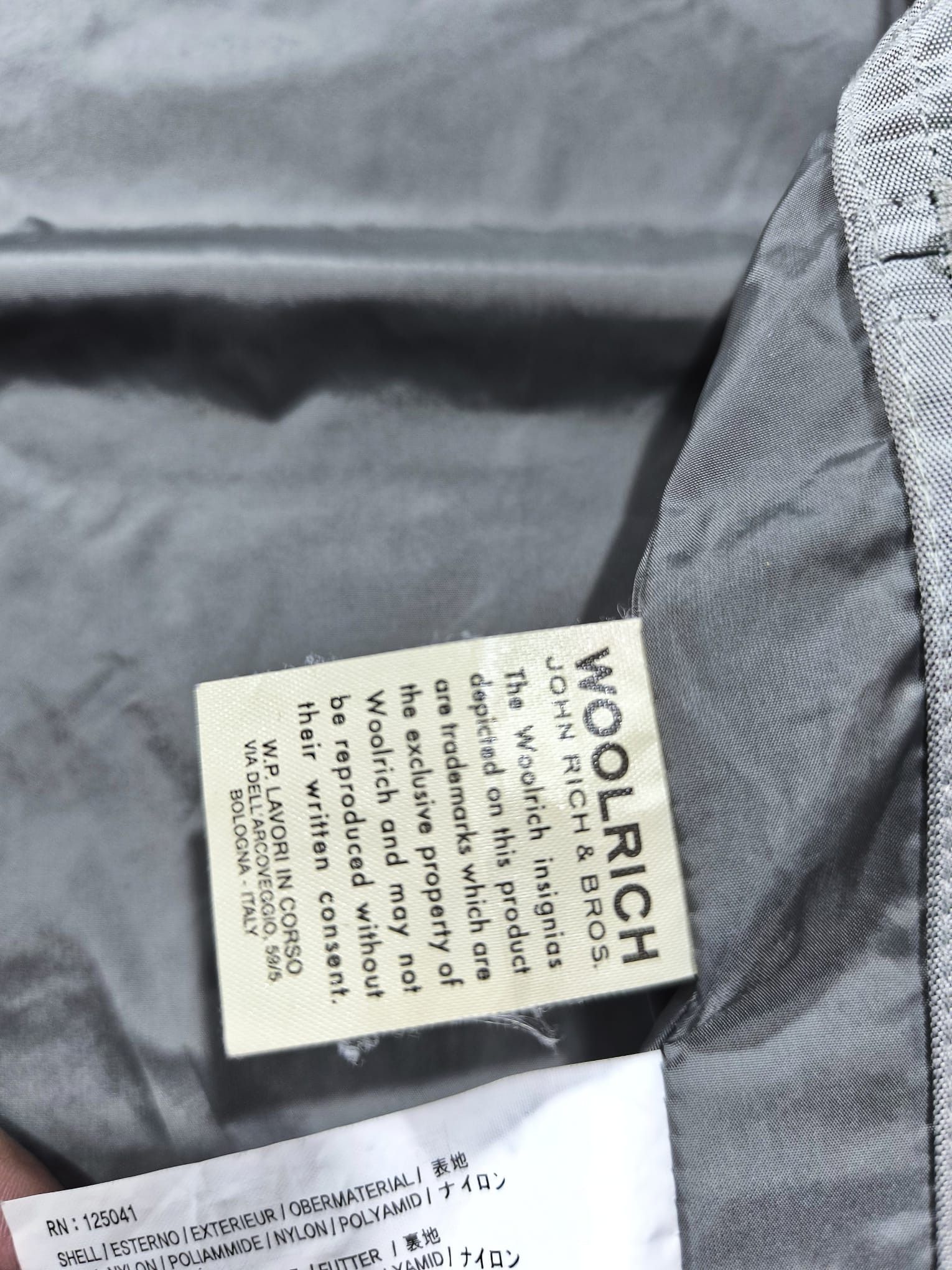 Woolrich Woolen Mills woolrich luxury metallic grey light jacket Size US L / EU 52-54 / 3 - 14 Thumbnail
