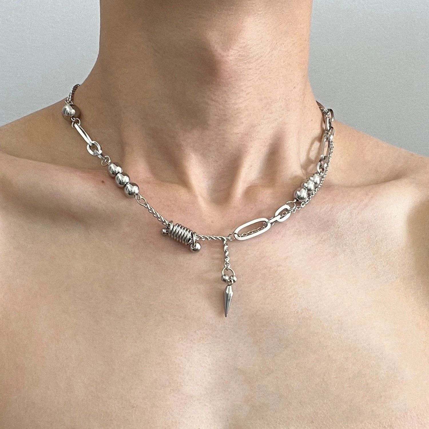 Jewelry Rivet Splice Necklace Size ONE SIZE - 4 Thumbnail