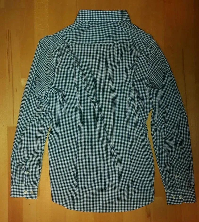 H&M H&M men's checked easy iron dress shirt size L slim fit Size US L / EU 52-54 / 3 - 2 Thumbnail