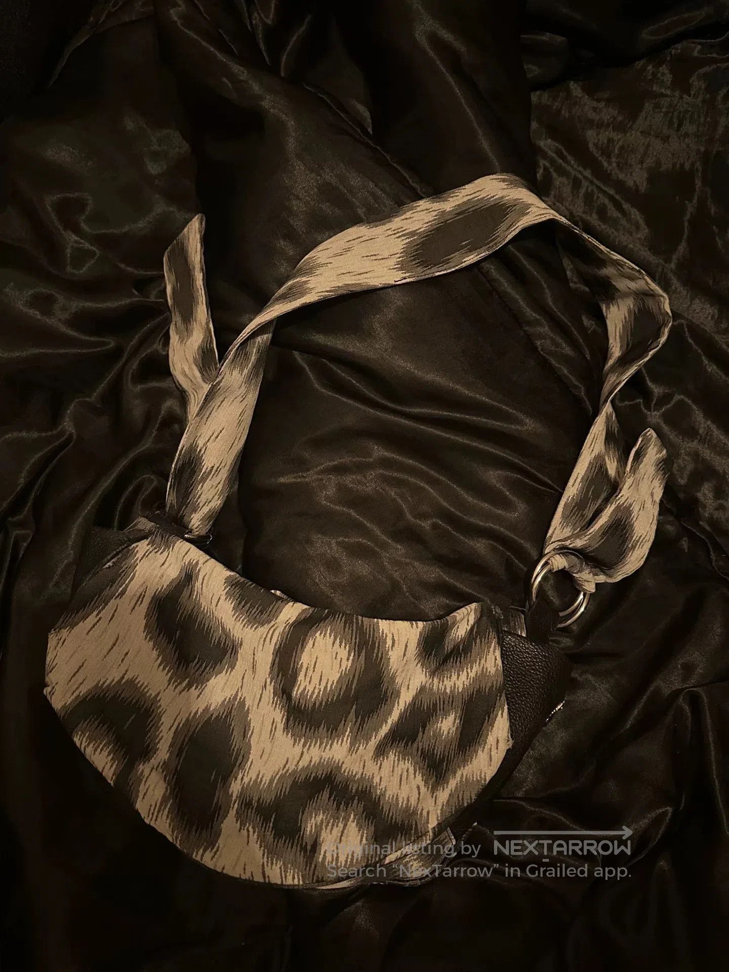 Vivienne Westwood Vivienne Westwood Black White Leopard Crossbody Bag. Size ONE SIZE - 1 Thumbnail