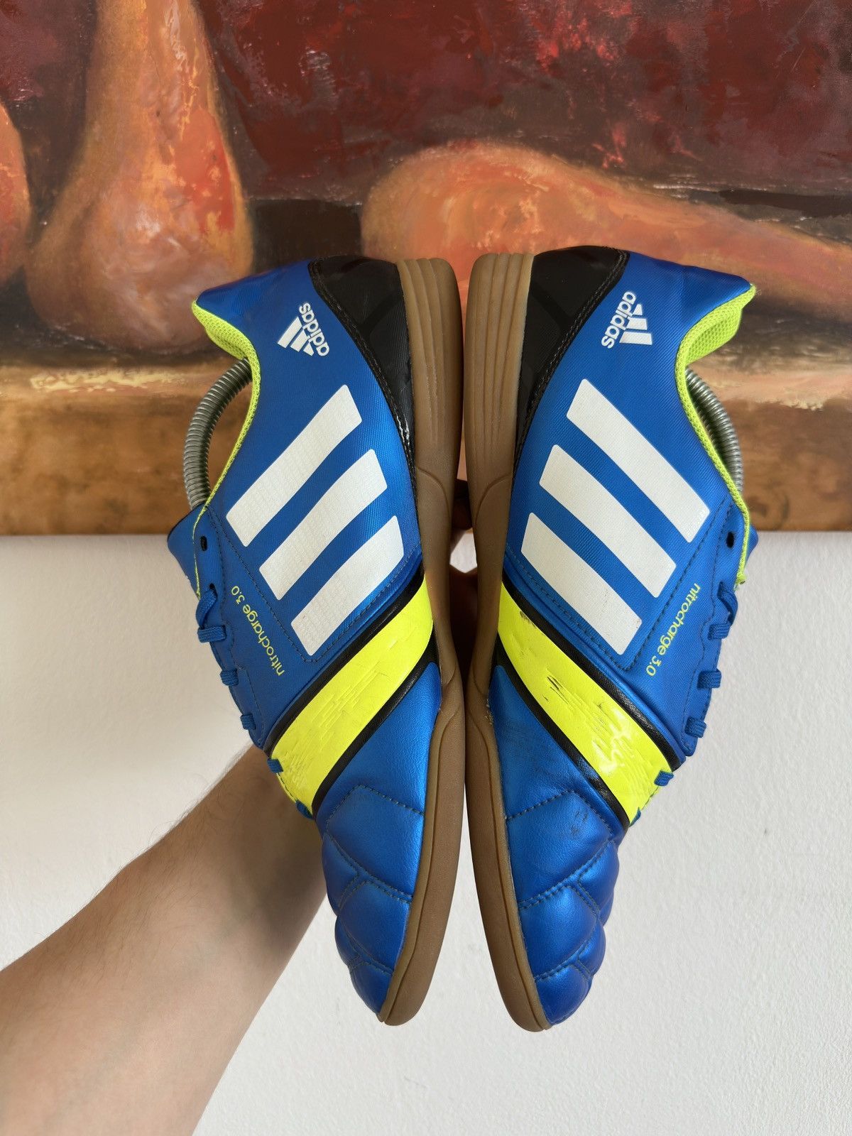 Adidas Adidas Nitrocharge 3.0 Soccer Sneakers Size US 10.5 / EU 43-44 - 4 Thumbnail