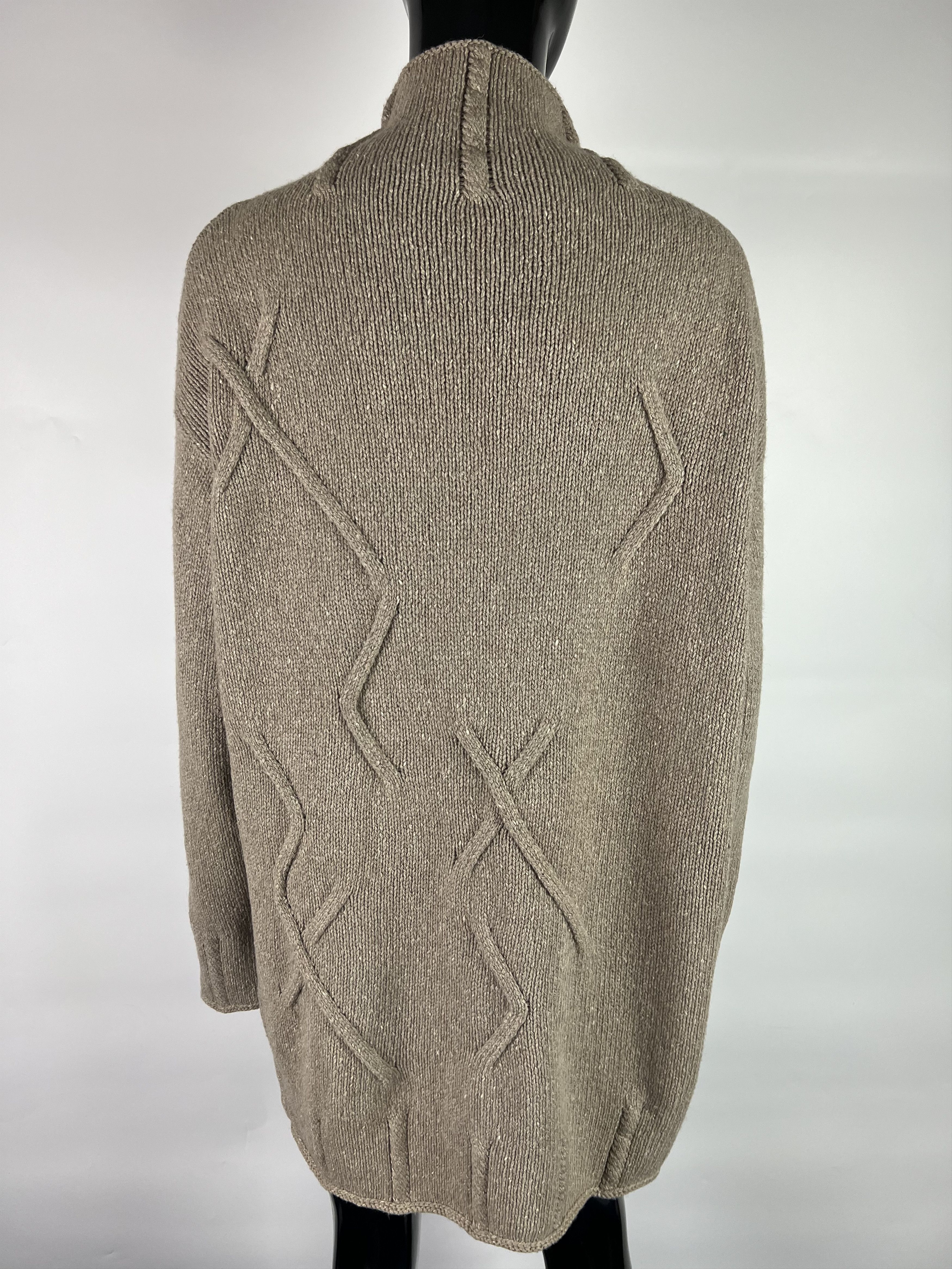 Brunello Cucinelli Brunello Cucinelli Rare VTG Wool Cashmere Silk Knit Sweater Size XL / US 12-14 / IT 48-50 - 4 Thumbnail