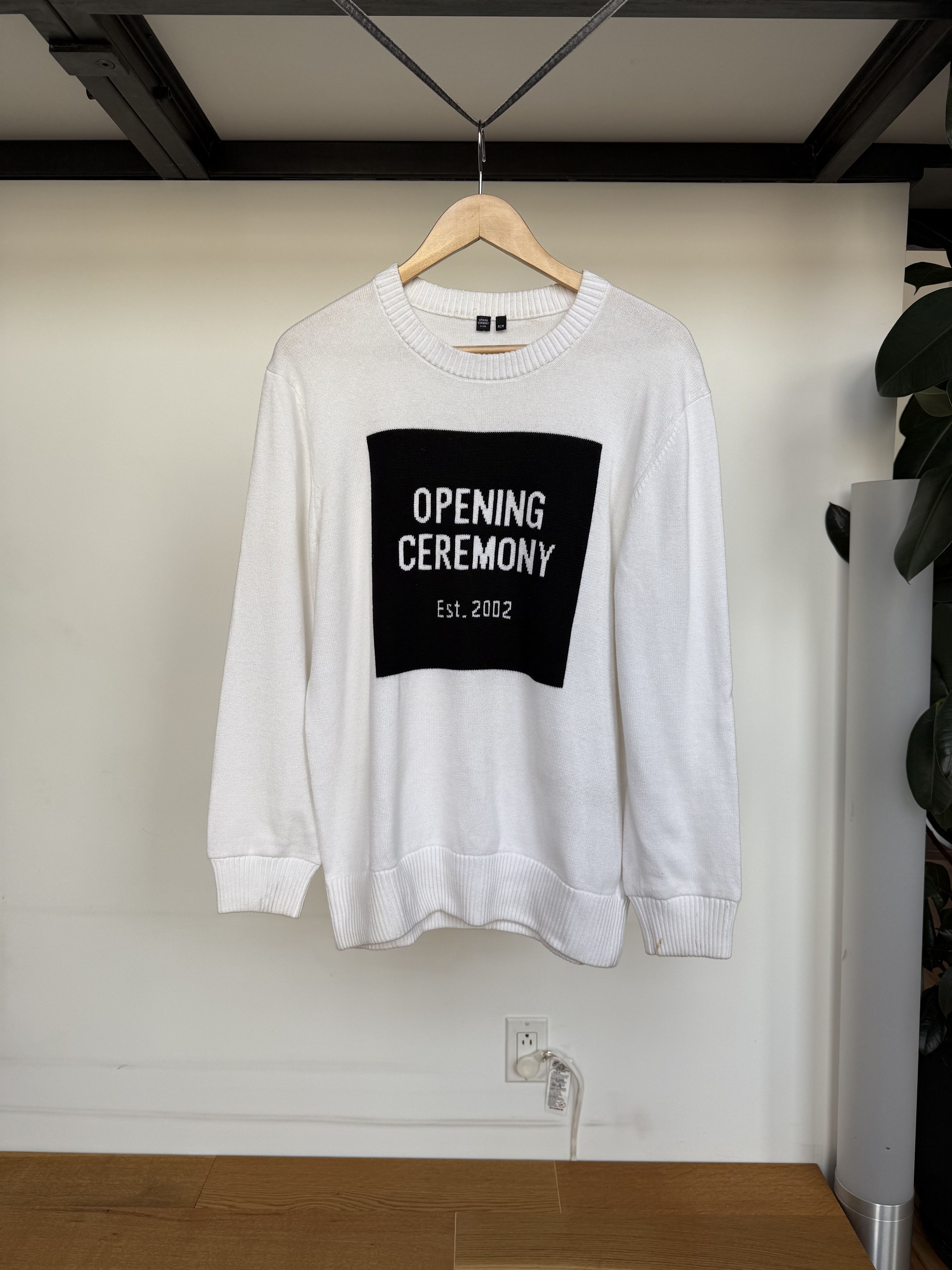 Opening Ceremony White Box Logo Sweater Size US M / EU 48-50 / 2 - 1 Thumbnail