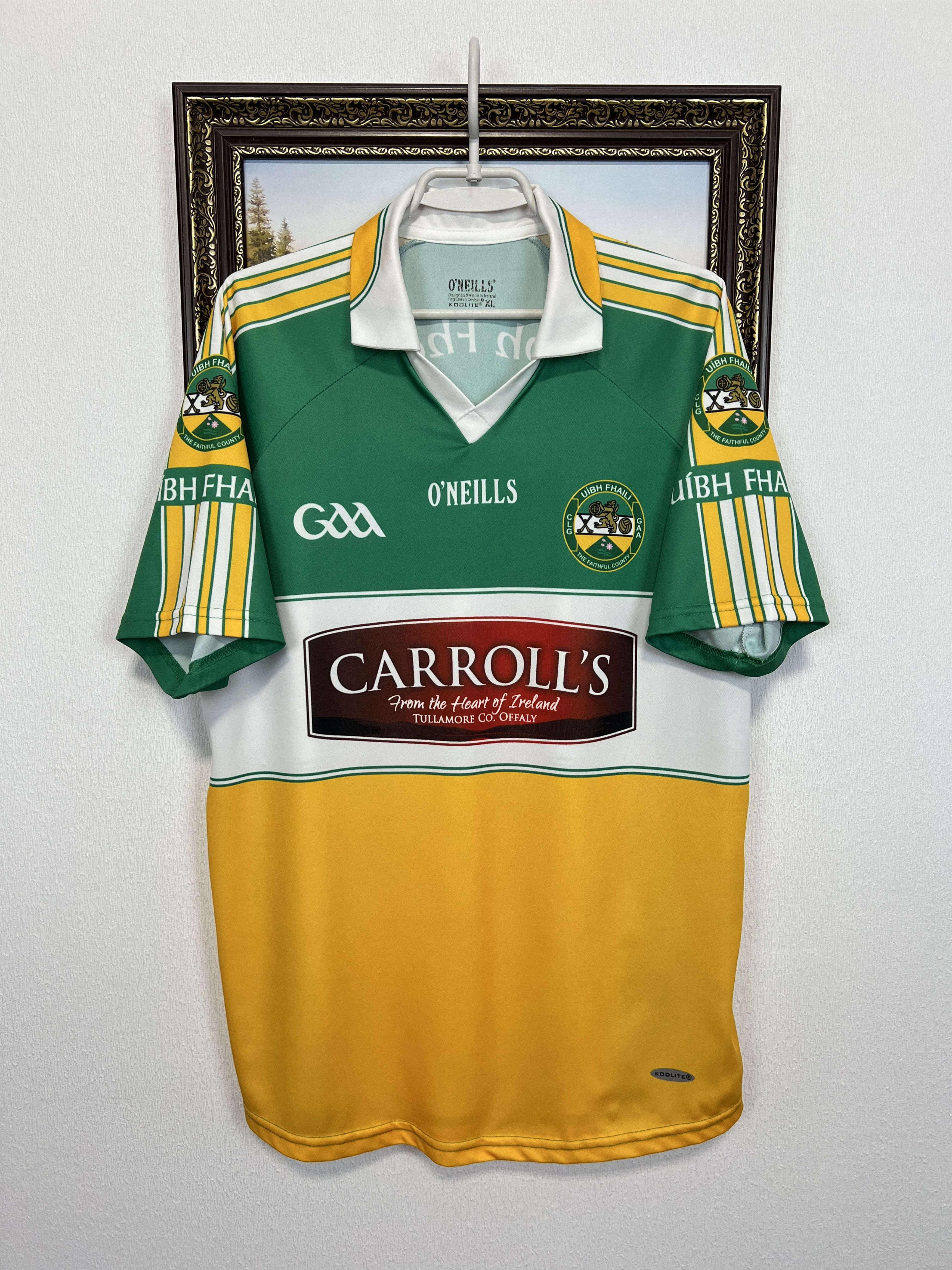 O'Neill Offlay GAA Gaelic Football Shirt Soccer Jersey Trikot Size US XL / EU 56 / 4 - 1 Thumbnail