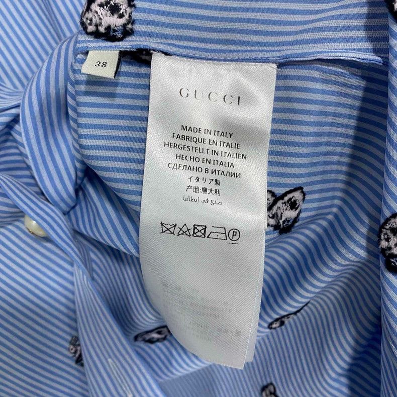 Gucci Gucci Blue pearl button bow dress 2504-Nextarrow Size XS / US 0-2 / IT 36-38 - 5 Thumbnail